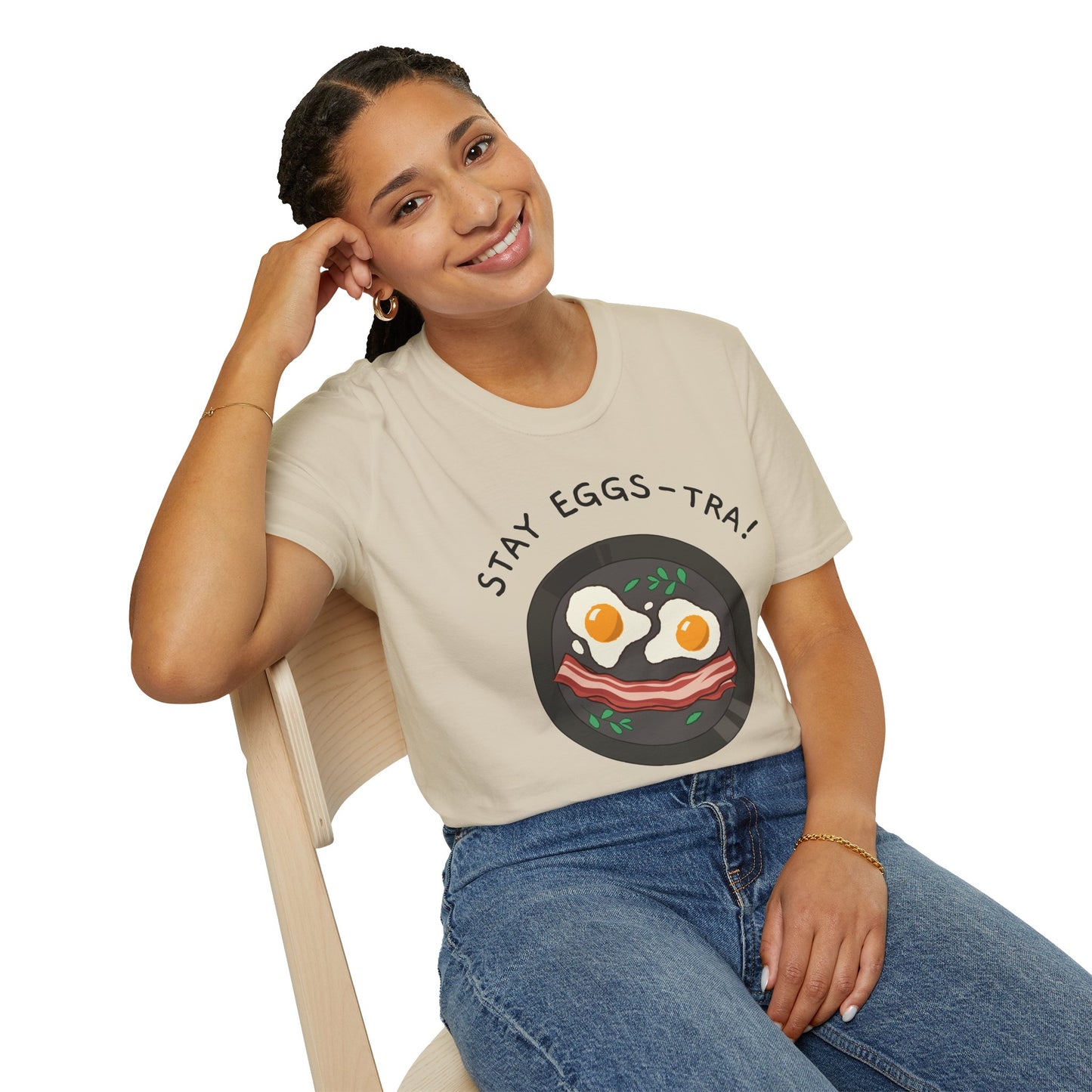Food Tees, Funny Food T Shirts, Funny T Shirts, Bacon and Egg T Shirt, Egg and Bacon Shirt
