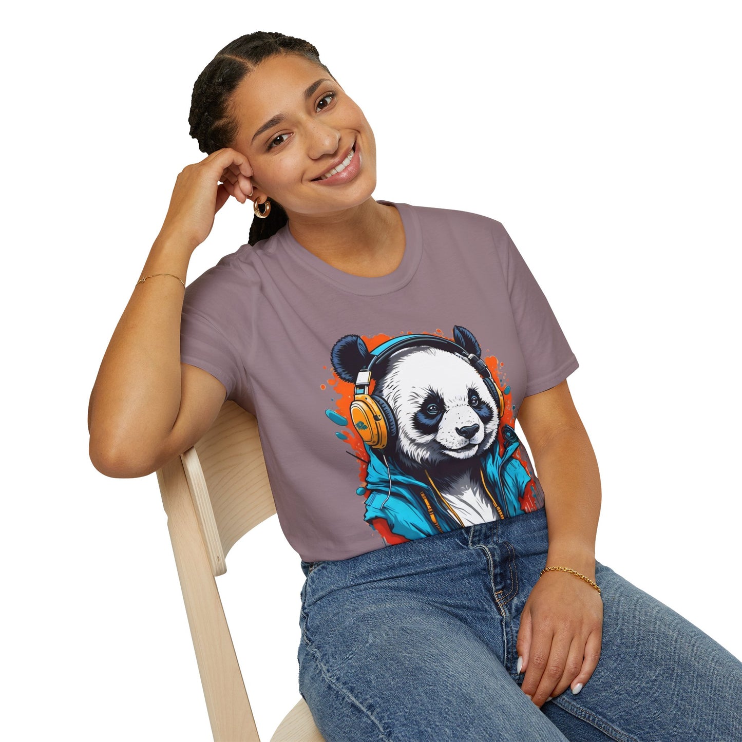 Animals Tees, Funny Animals Shirt, T Shirts with Funny Animals, T-Shirt with Panda, Panda Tees