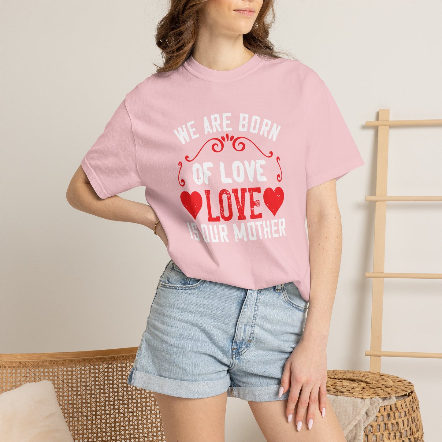 Mom T-shirt Mother Day Mama Tee Unisex Comfort Colors Garment-Dyed Cotton h98