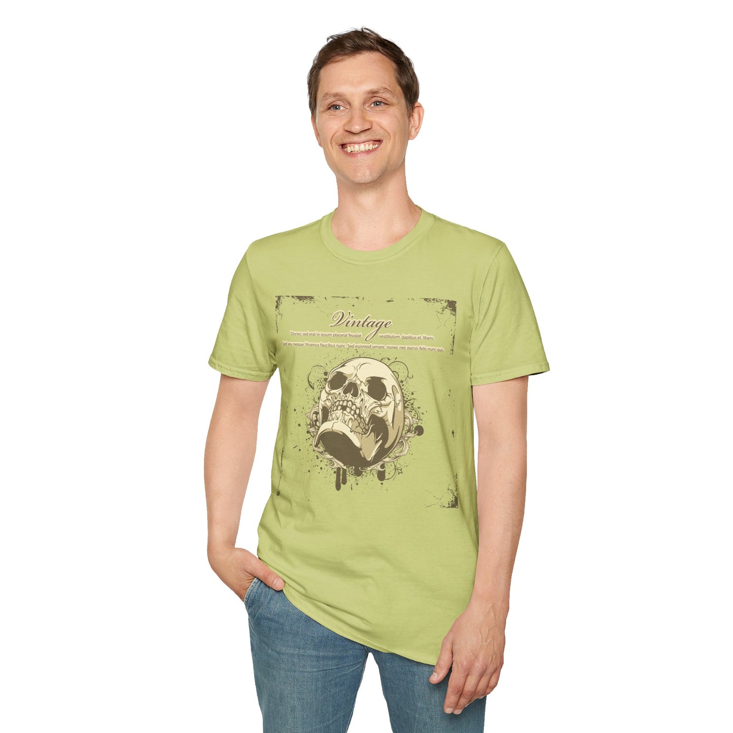 Skull T Shirt, Skull Design Shirt, Skull Art Tee Shirt, T-shirt with Skull 4