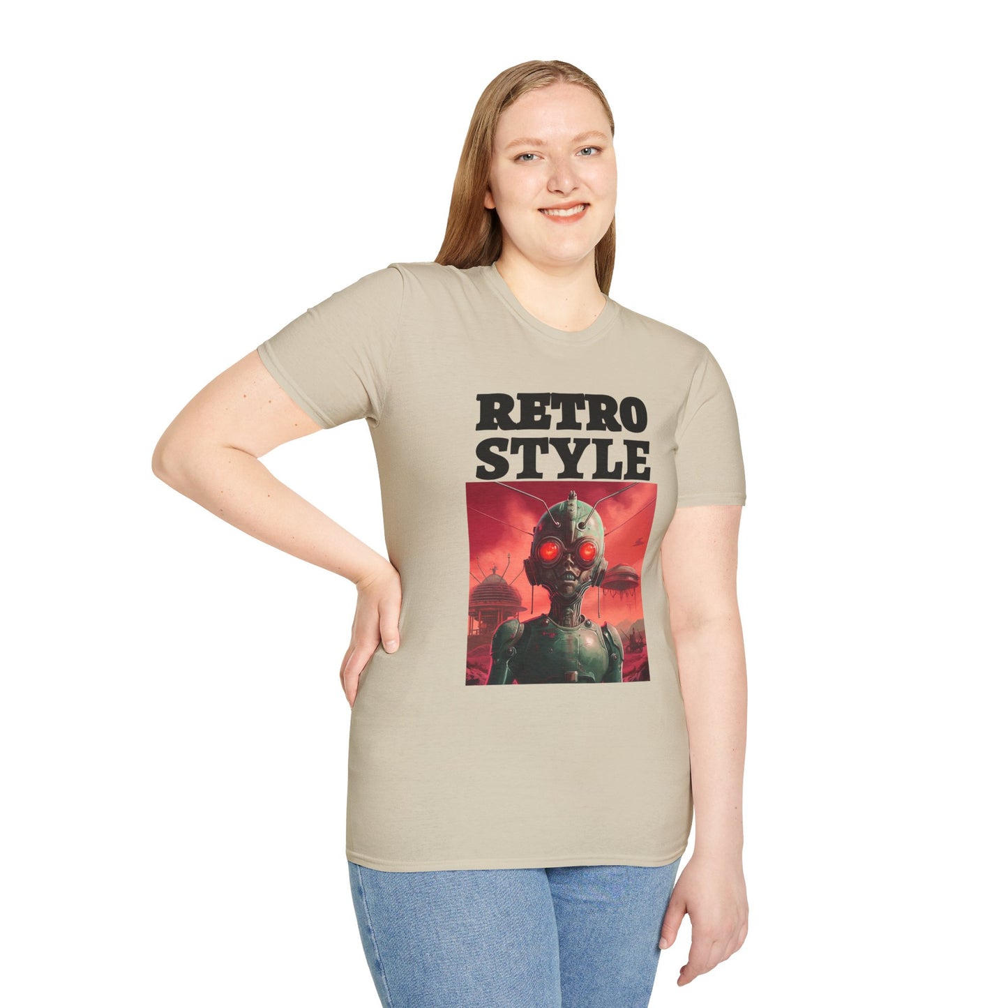 Retro T Shirt, Retro Design Shirt, Retro Art Tee Shirt, T-shirt with Retro Style