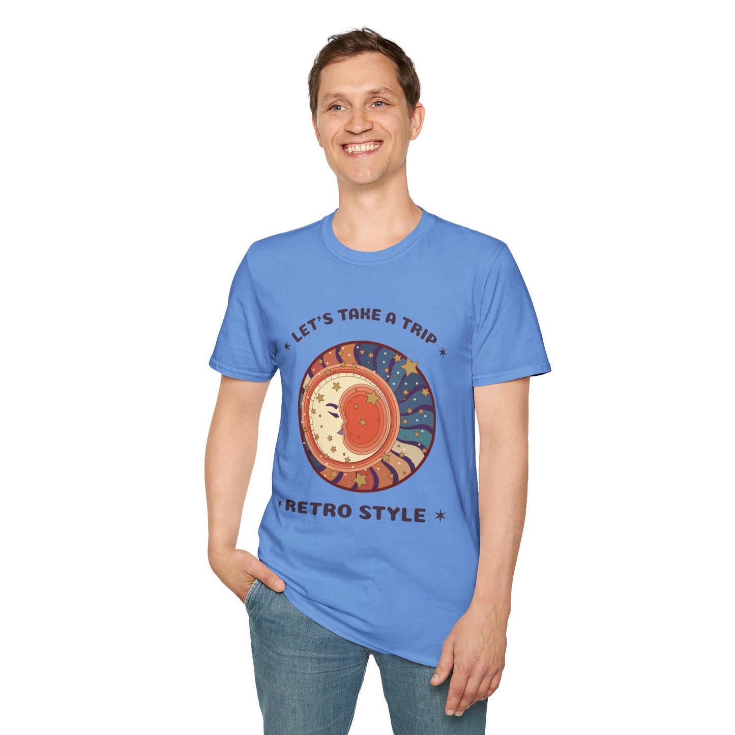 Retro T Shirt, Retro Design Shirt, Retro Art Tee Shirt, T-shirt with Retro Style