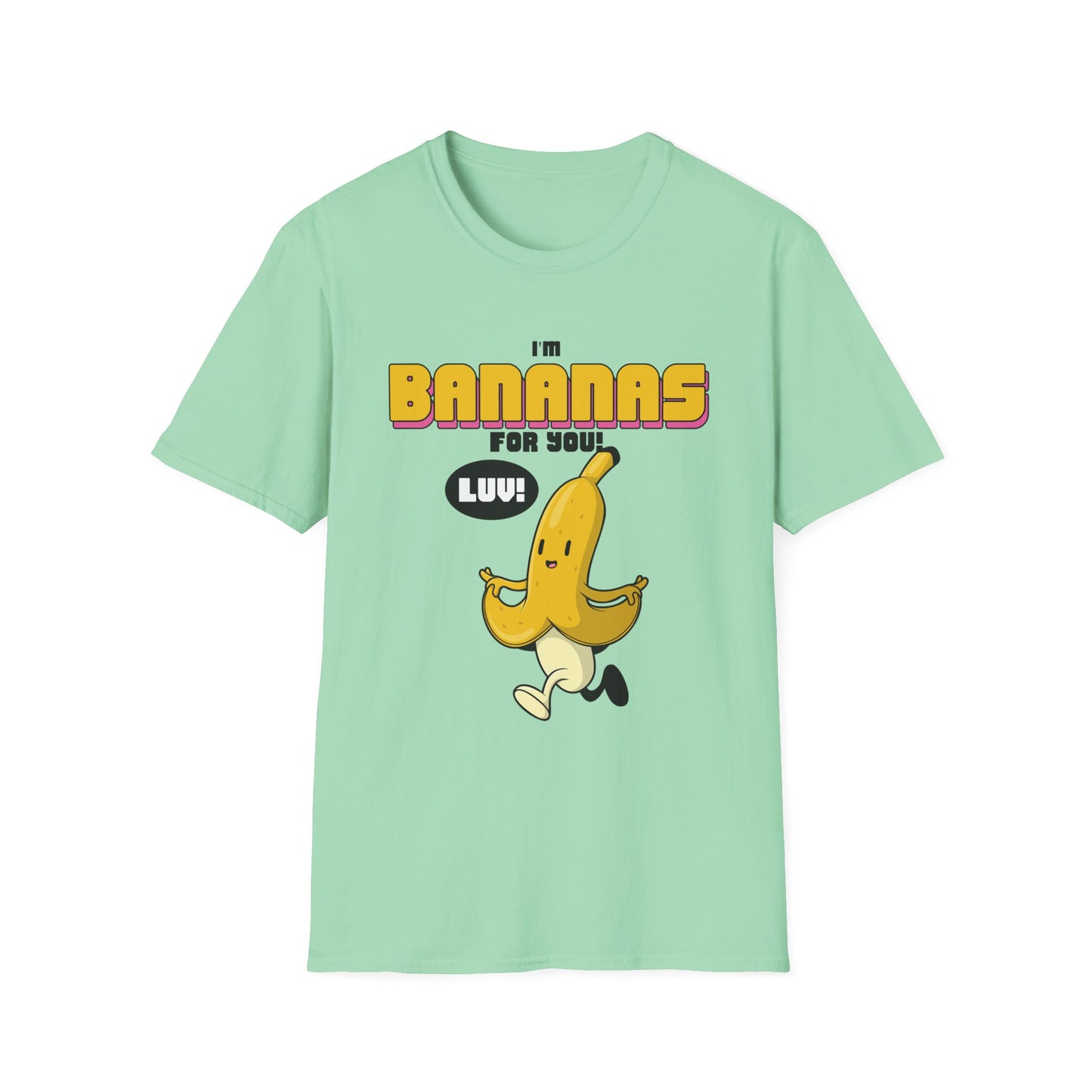 Food Tees, Funny Food T Shirts, Funny T Shirts, Shirt with Banana, Banana T Shirt, Funny Banana Shirt