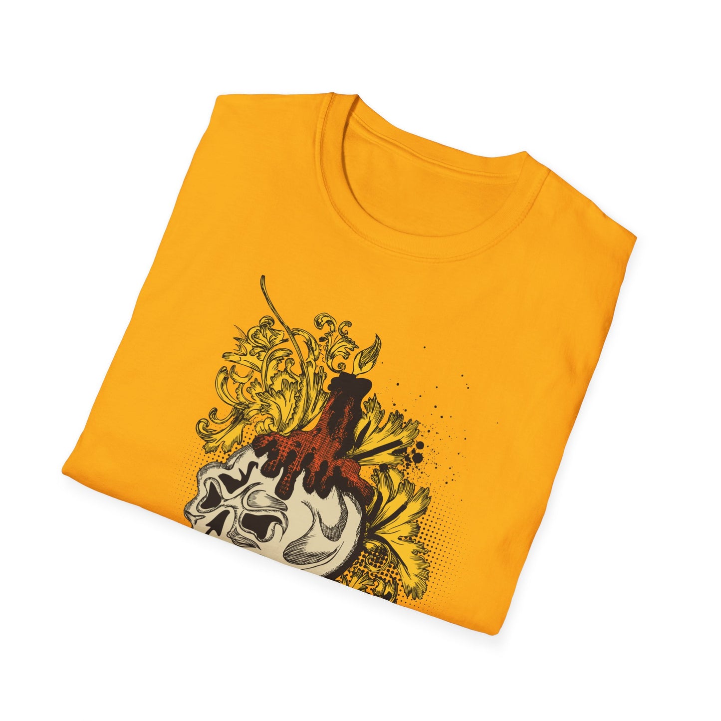 Skull T Shirt, Skull Design Shirt, Skull Art Tee Shirt, T-shirt with Skull 1