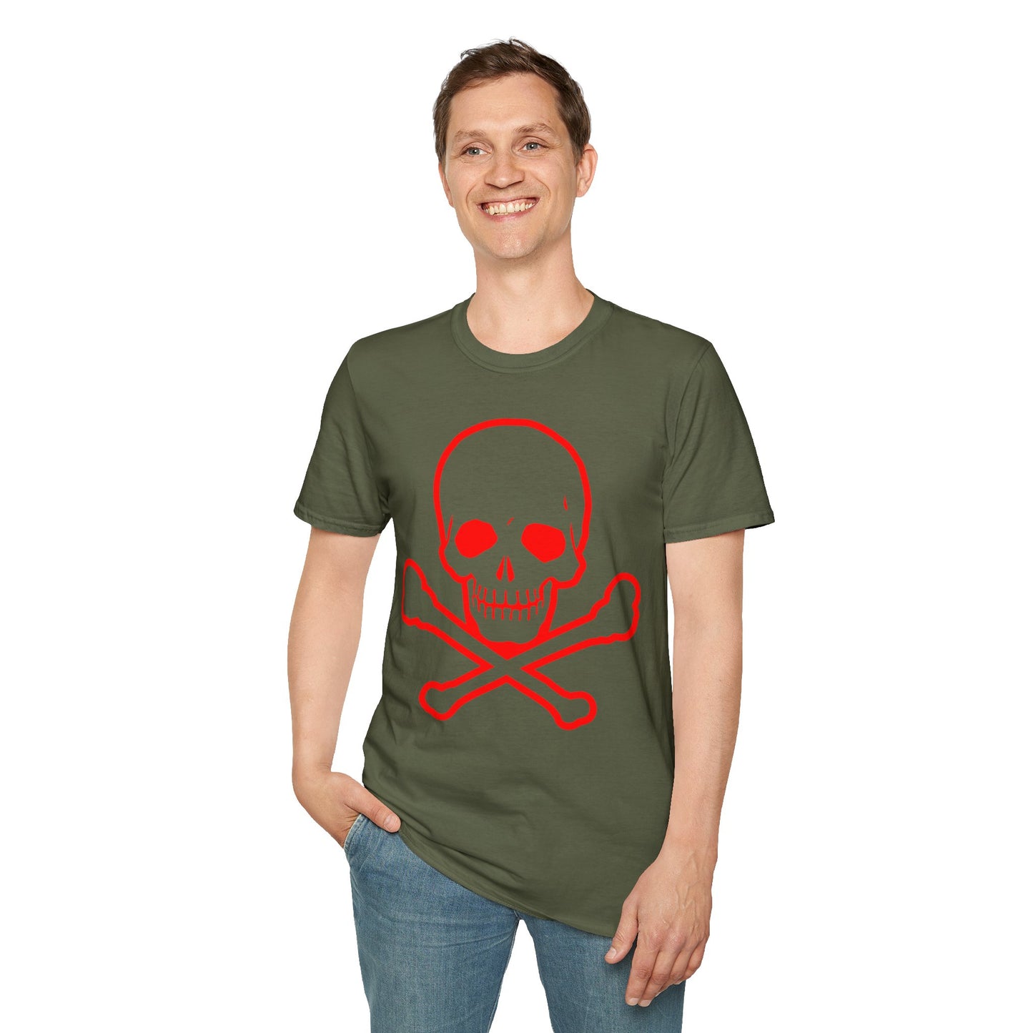 Skull T Shirt, Skull Design Shirt, Skull Art Tee Shirt, T-shirt with Skull 7
