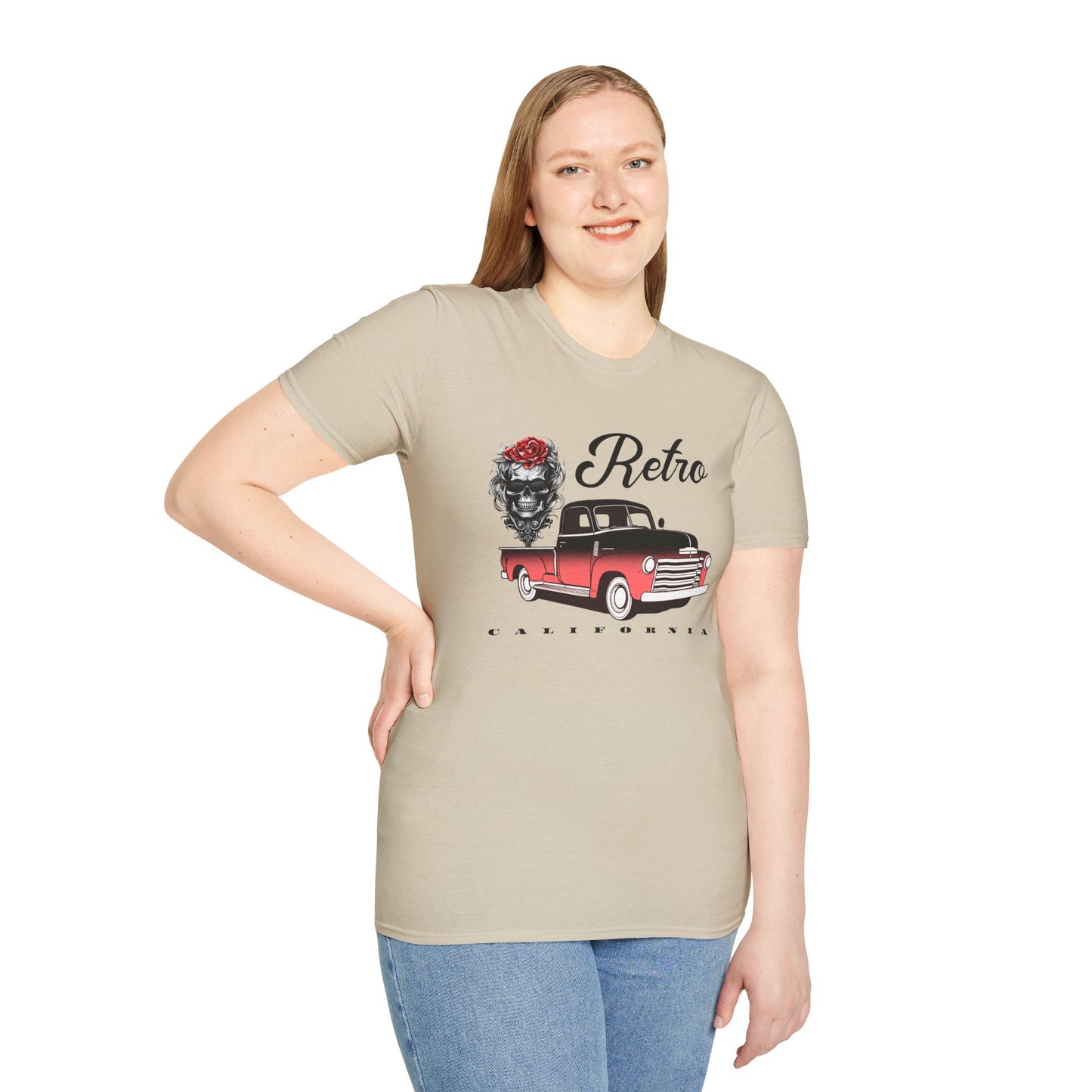 Retro T Shirt, Retro Design Shirt, Retro Art Tee Shirt, T-shirt with Retro Style
