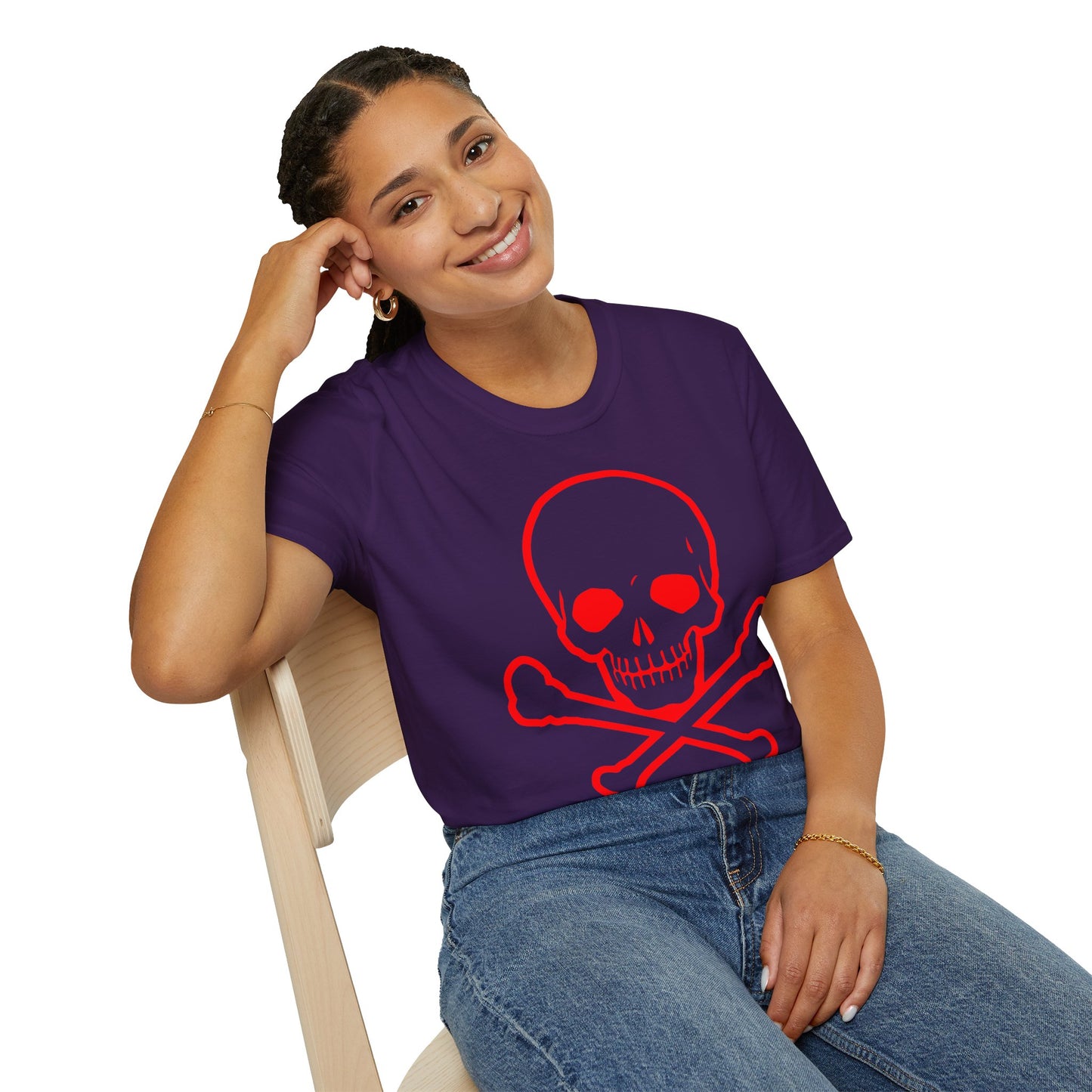 Skull T Shirt, Skull Design Shirt, Skull Art Tee Shirt, T-shirt with Skull 7