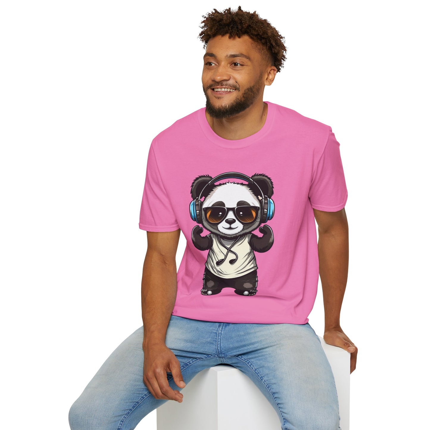 Animals Tees, Funny Animals Shirt, T Shirts with Funny Animals, T-Shirt with Panda, Panda Tees