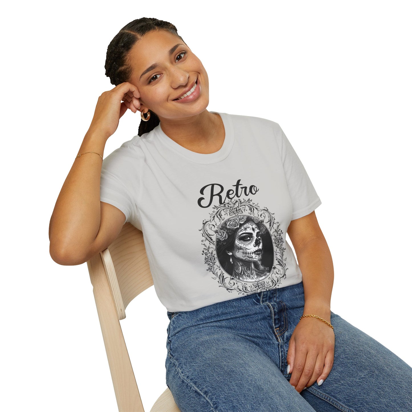 Retro T Shirt, Retro Design Shirt, Retro Art Tee Shirt, T-shirt with Retro Style