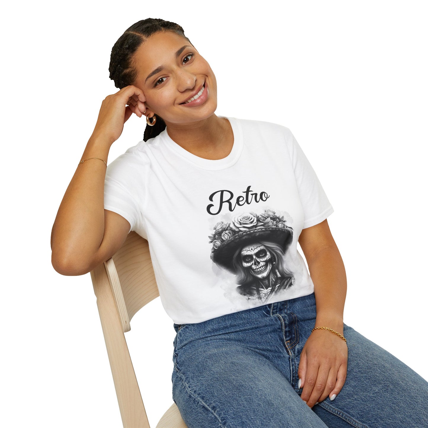 Retro T Shirt, Retro Design Shirt, Retro Art Tee Shirt, T-shirt with Retro Style