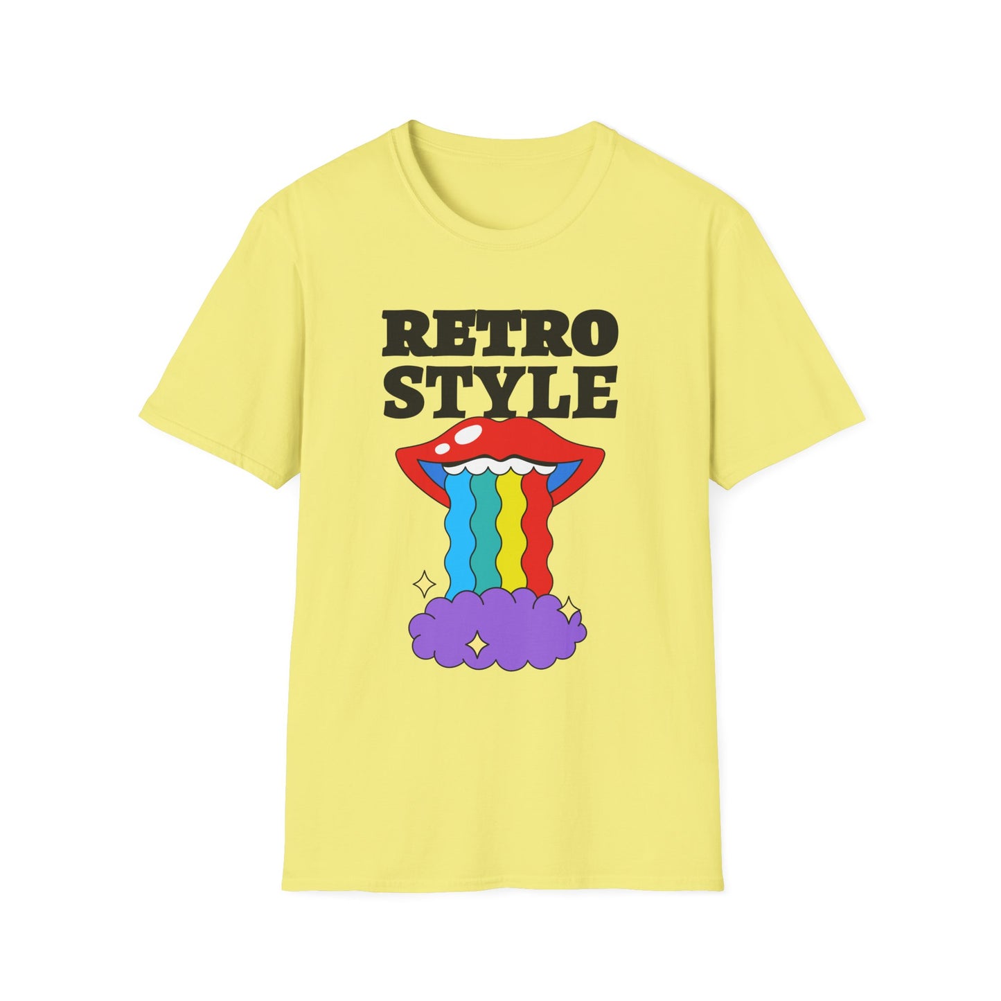 Retro T Shirt, Retro Design Shirt, Retro Art Tee Shirt, T-shirt with Retro Style