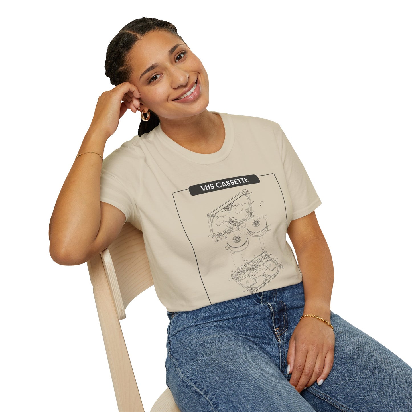 Retro T Shirt, Retro Design Shirt, Retro Art Tee Shirt, T-shirt with Retro Style