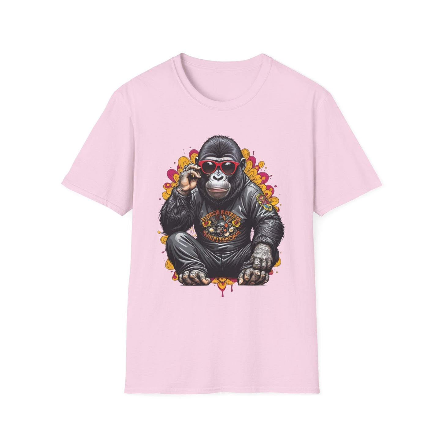 Animals Tees, Funny Animals Shirt, T Shirts with Funny Animals, T-Shirt with Gorilla, Monkey Tees