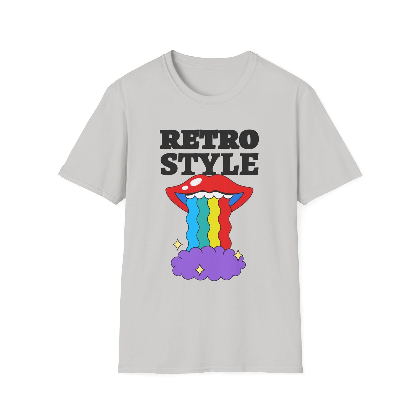 Retro T Shirt, Retro Design Shirt, Retro Art Tee Shirt, T-shirt with Retro Style