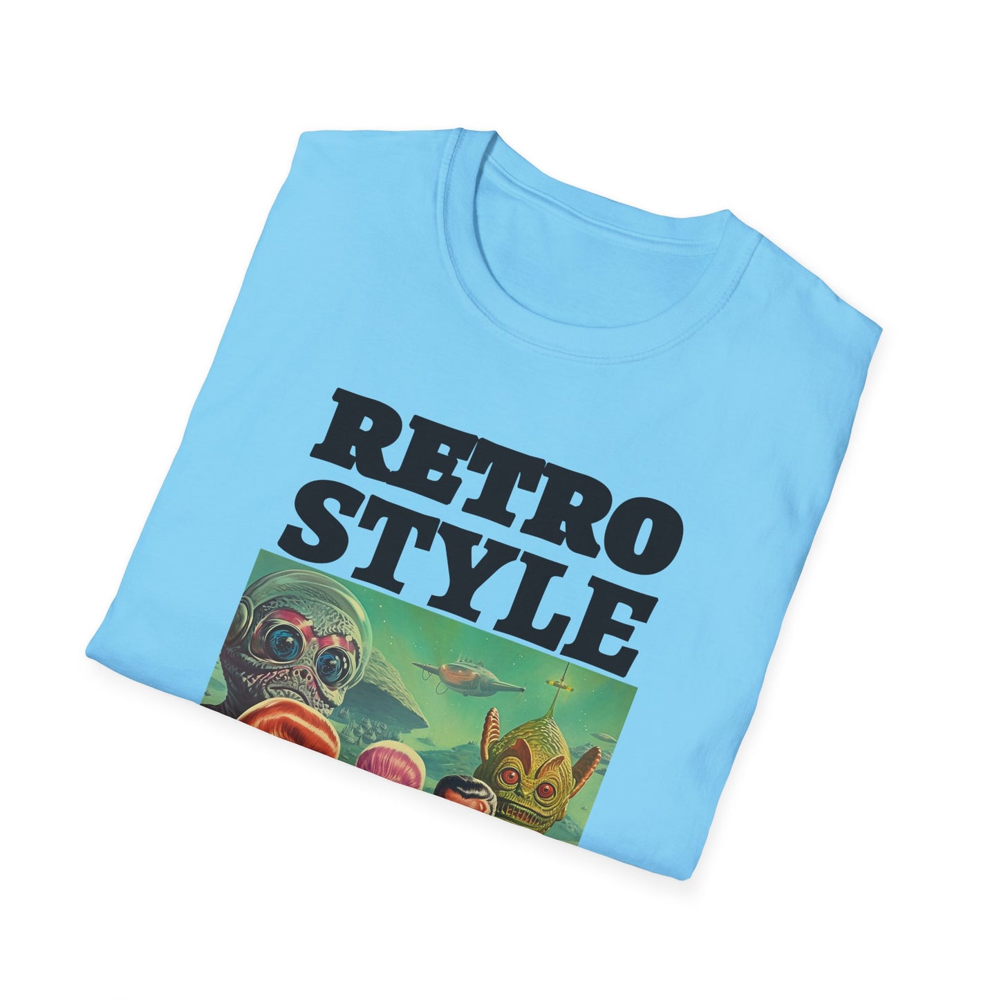 Retro T Shirt, Retro Design Shirt, Retro Art Tee Shirt, T-shirt with Retro Style