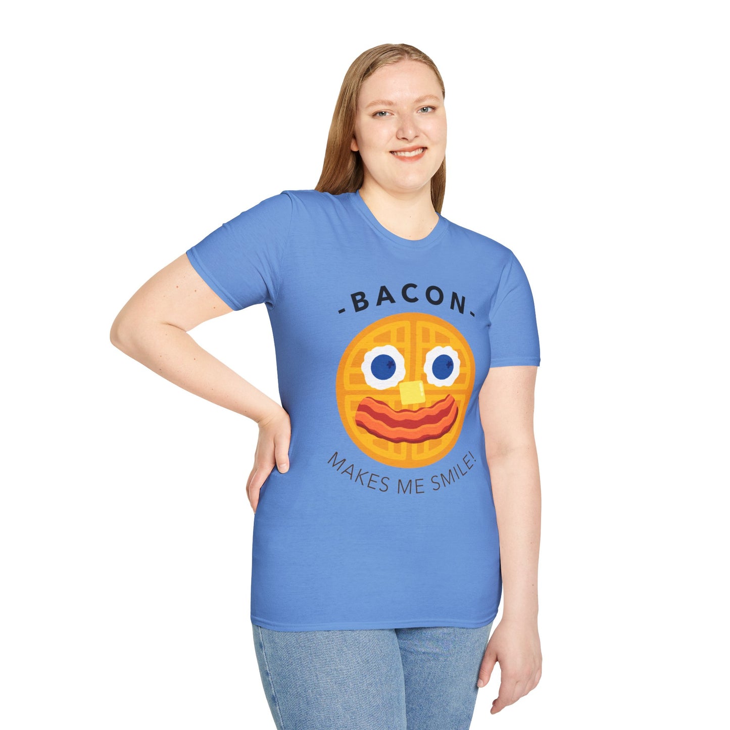 Food Tees, Funny Food T Shirts, Funny T Shirts, Bacon and Egg T Shirt, Egg and Bacon Shirt