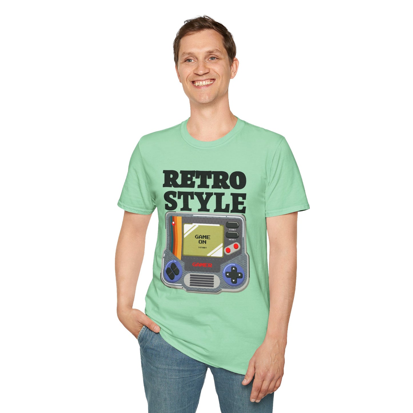 Retro T Shirt, Retro Design Shirt, Retro Art Tee Shirt, T-shirt with Retro Style