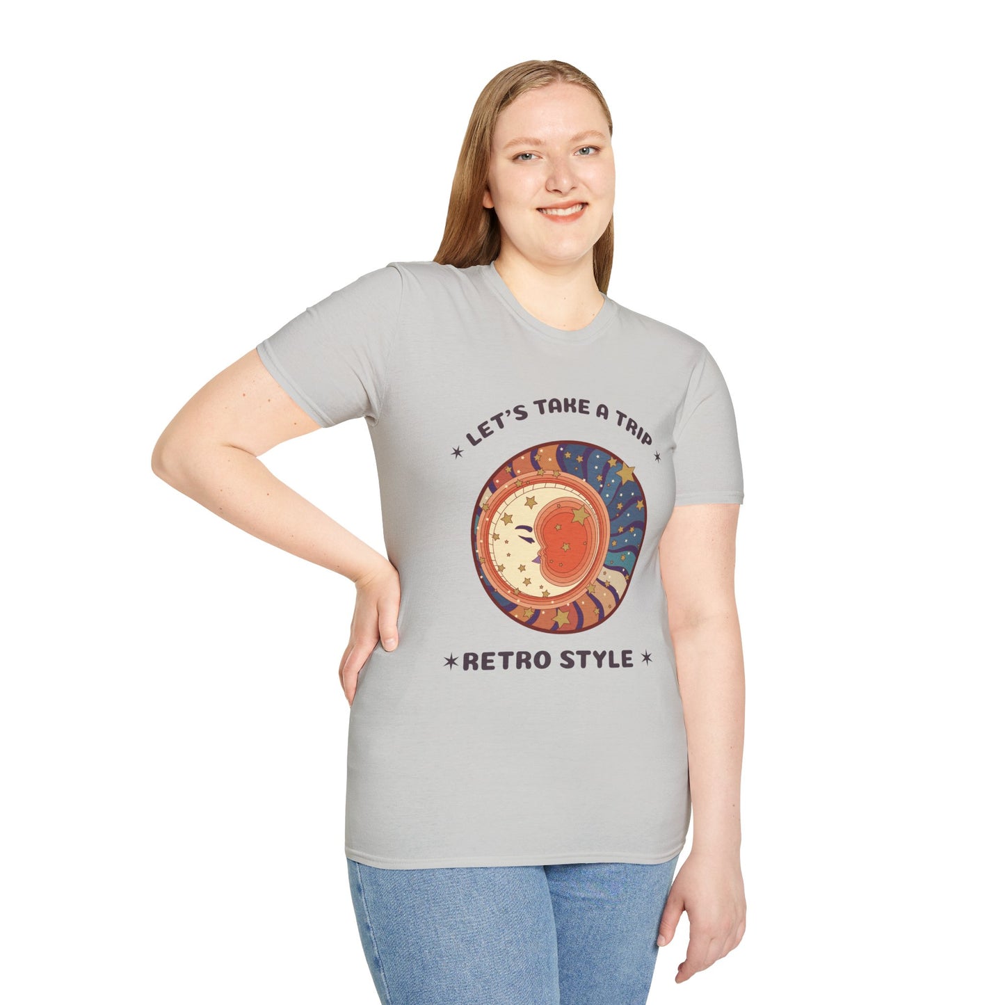 Retro T Shirt, Retro Design Shirt, Retro Art Tee Shirt, T-shirt with Retro Style
