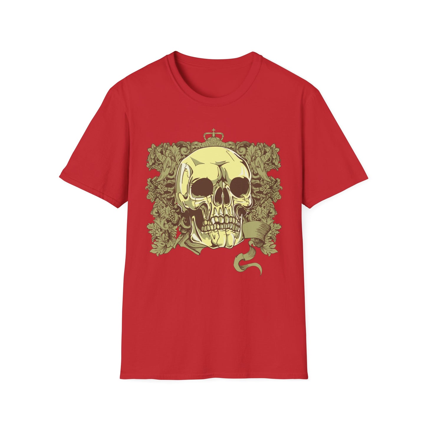 Skull T Shirt, Skull Design Shirt, Skull Art Tee Shirt, T-shirt with Skull 2