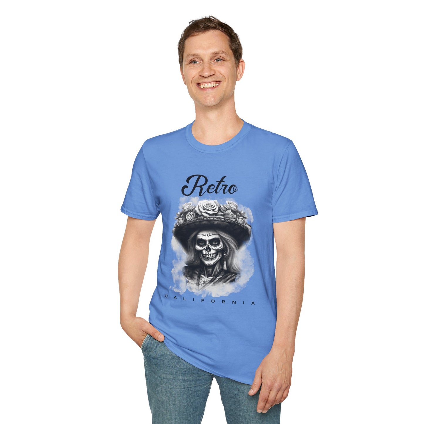 Retro T Shirt, Retro Design Shirt, Retro Art Tee Shirt, T-shirt with Retro Style