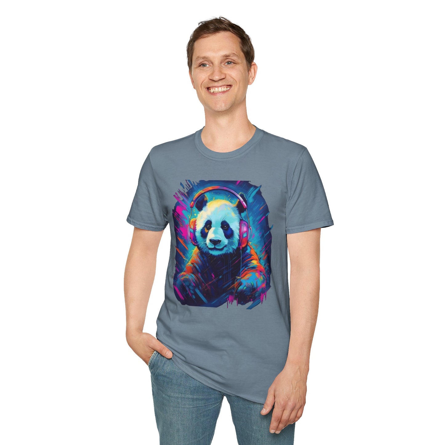 Animals Tees, Funny Animals Shirt, T Shirts with Funny Animals, T-Shirt with Panda, Panda Tees