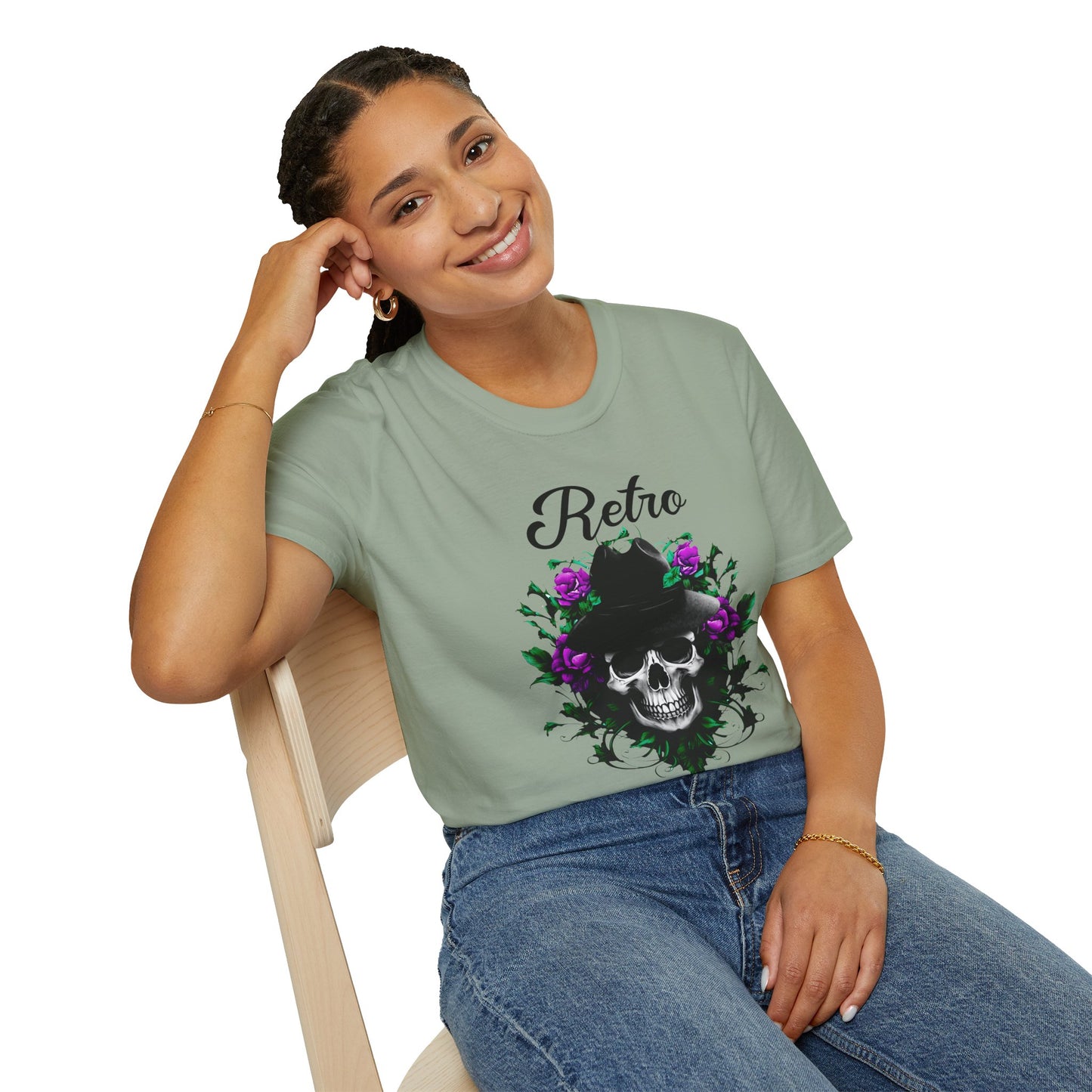 Retro T Shirt, Retro Design Shirt, Retro Art Tee Shirt, T-shirt with Retro Style