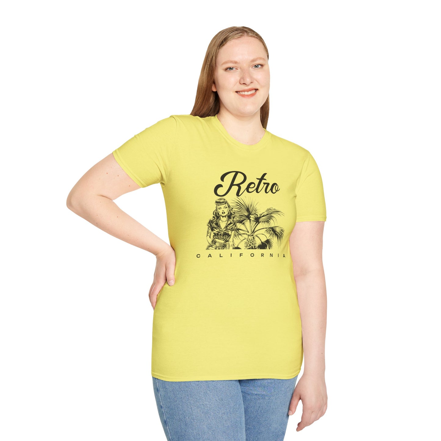 Retro T Shirt, Retro Design Shirt, Retro Art Tee Shirt, T-shirt with Retro Style