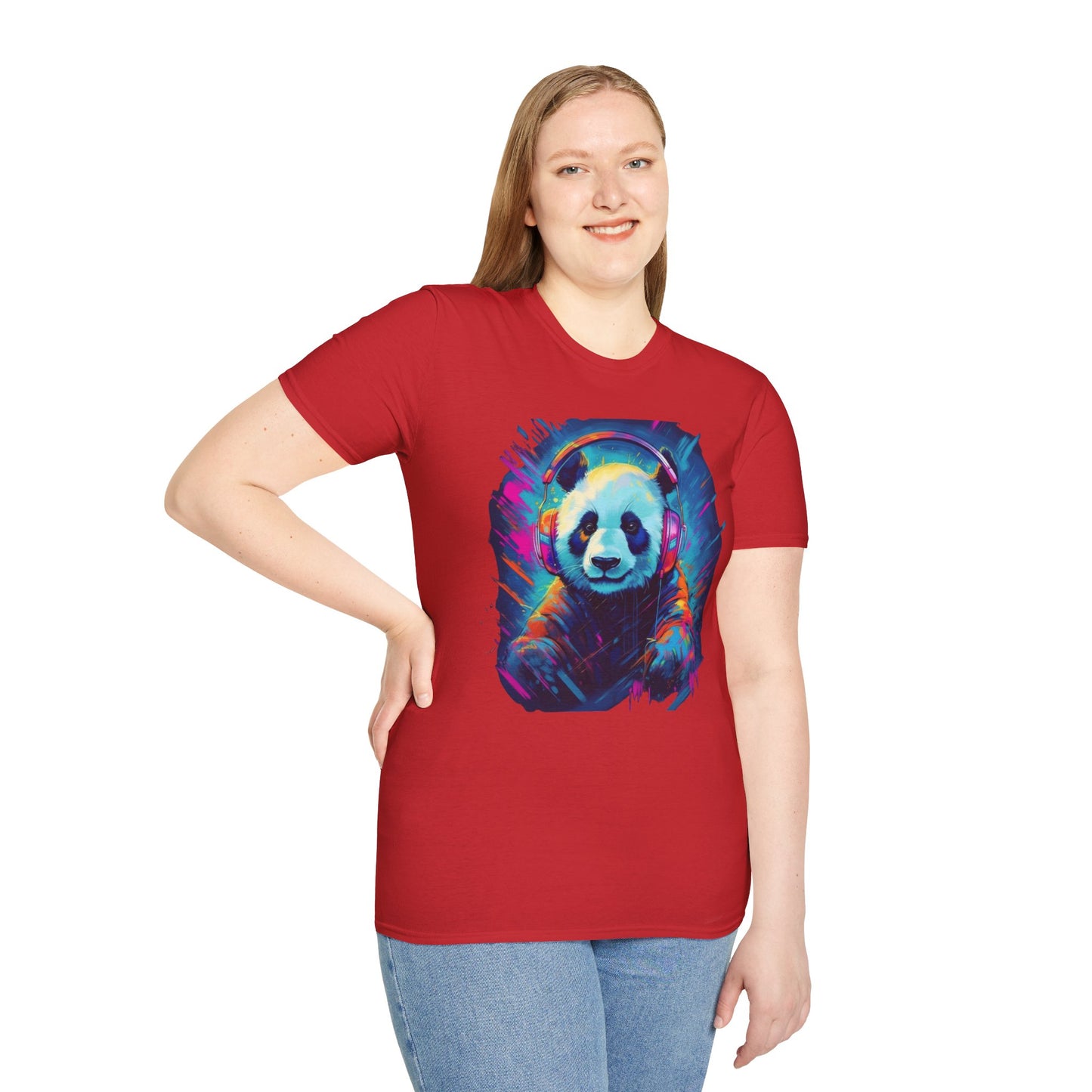 Animals Tees, Funny Animals Shirt, T Shirts with Funny Animals, T-Shirt with Panda, Panda Tees