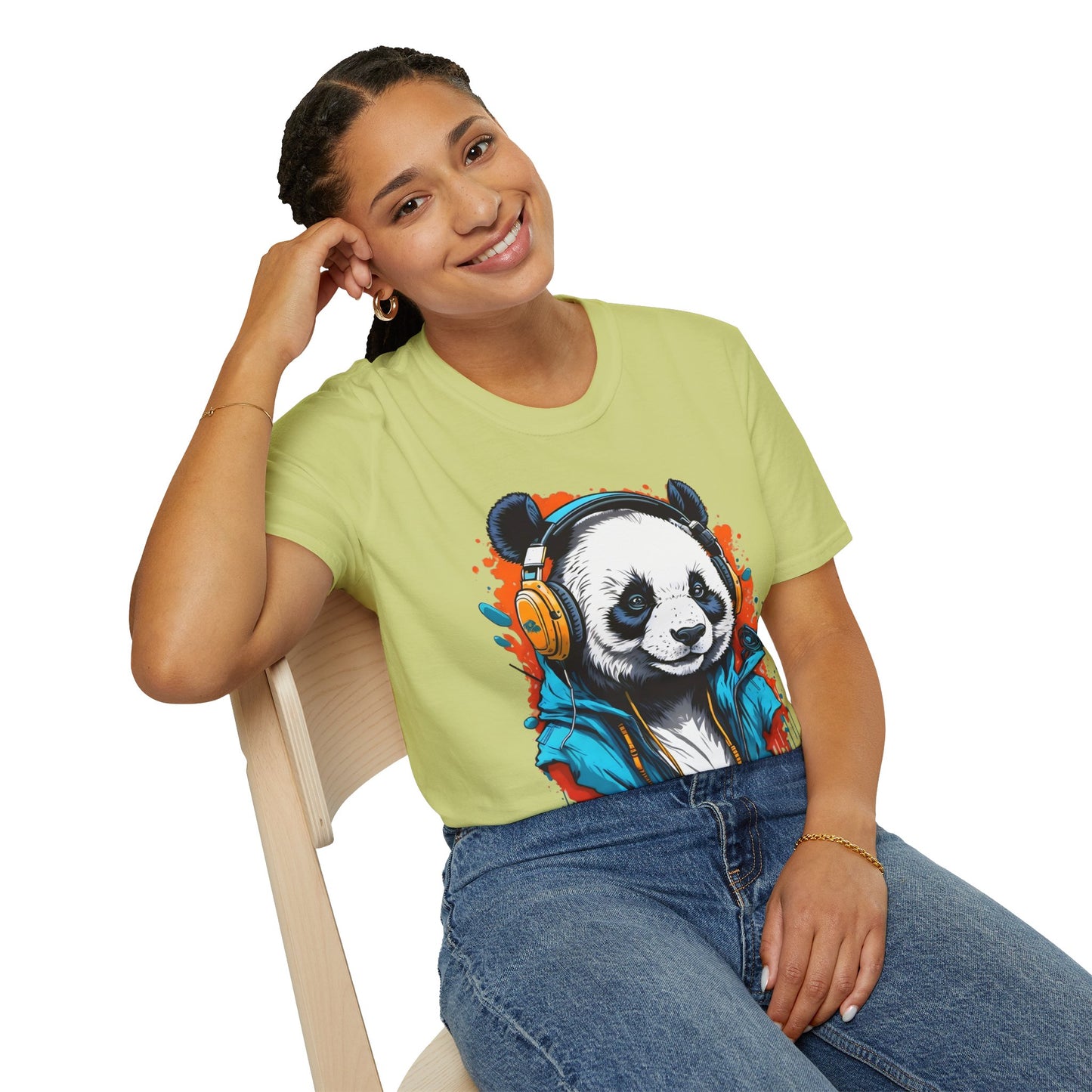 Animals Tees, Funny Animals Shirt, T Shirts with Funny Animals, T-Shirt with Panda, Panda Tees