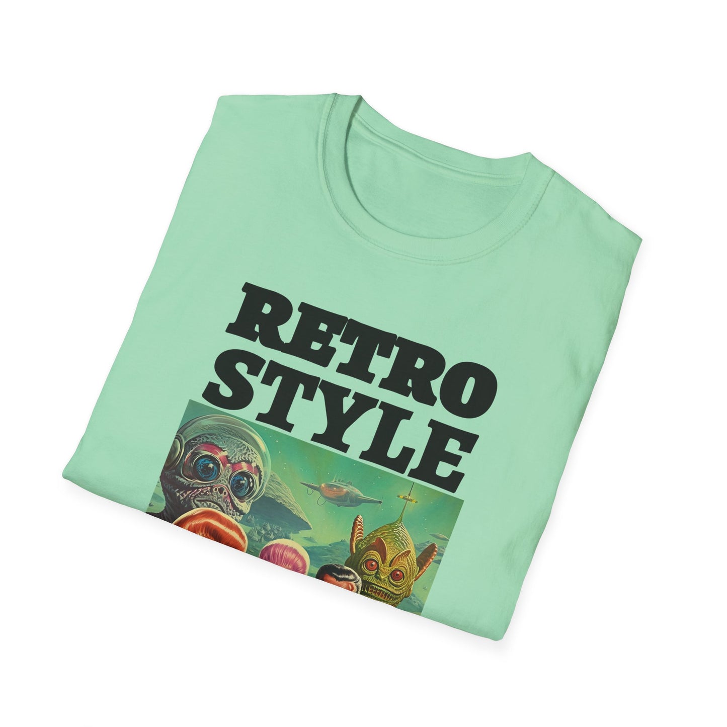 Retro T Shirt, Retro Design Shirt, Retro Art Tee Shirt, T-shirt with Retro Style