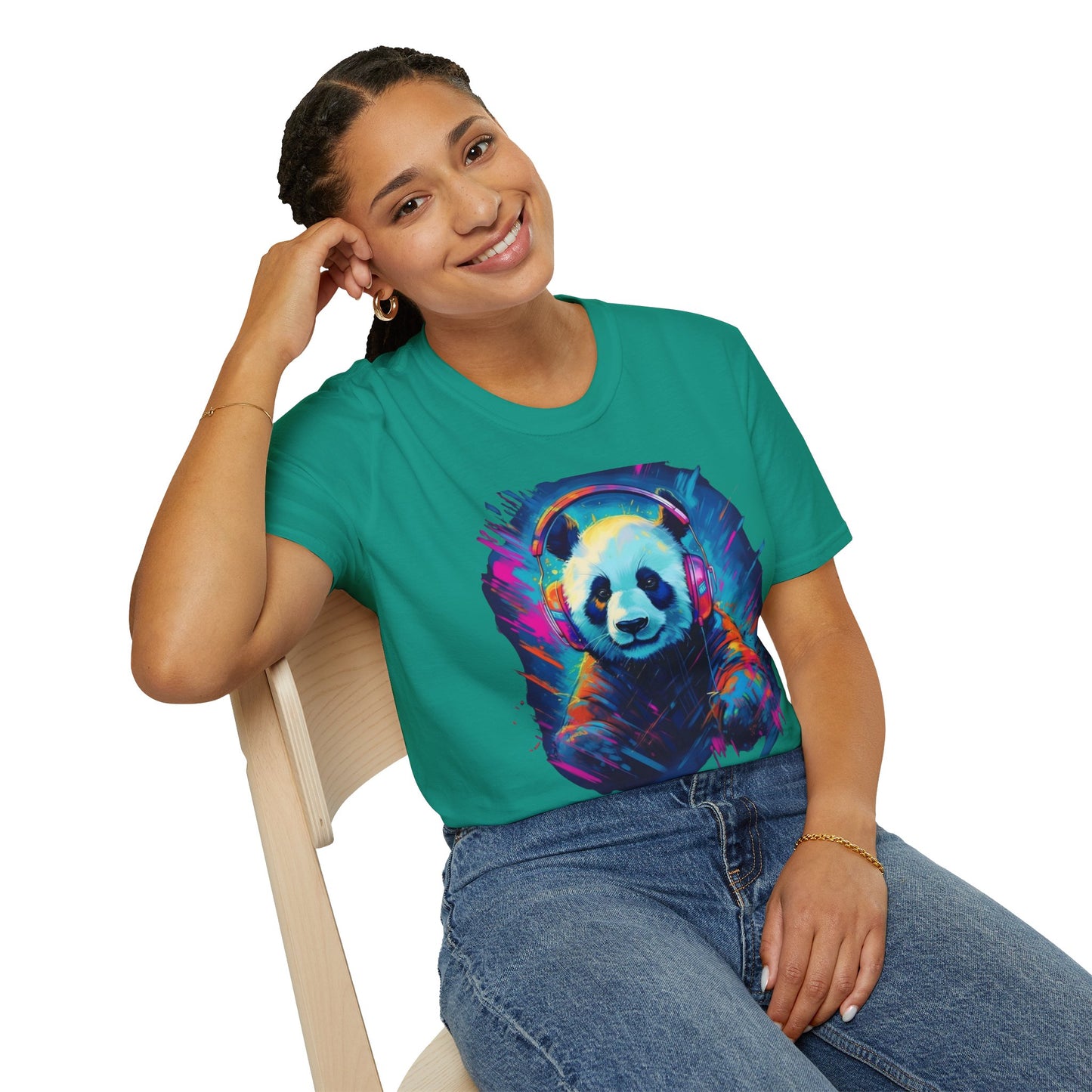 Animals Tees, Funny Animals Shirt, T Shirts with Funny Animals, T-Shirt with Panda, Panda Tees