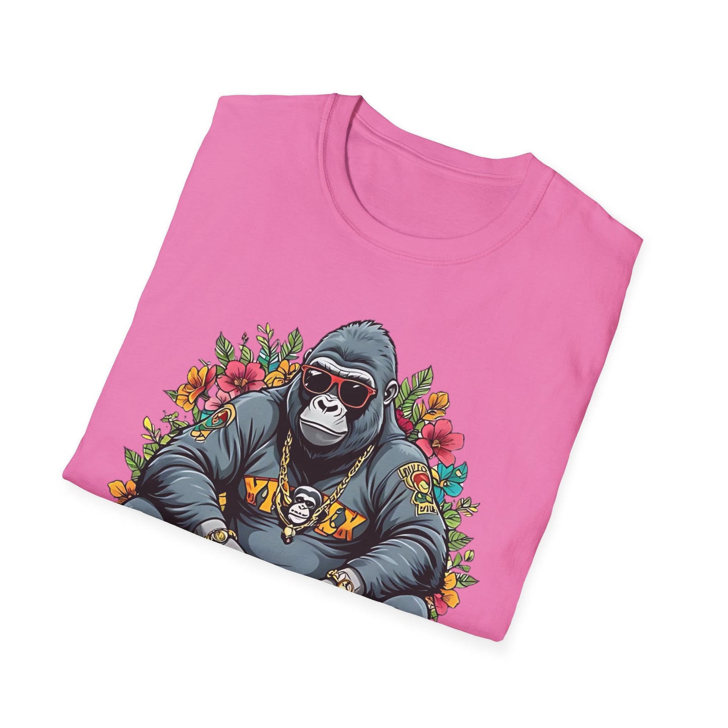 Animals Tees, Funny Animals Shirt, T Shirts with Funny Animals, T-Shirt with Gorilla, Monkey Tees
