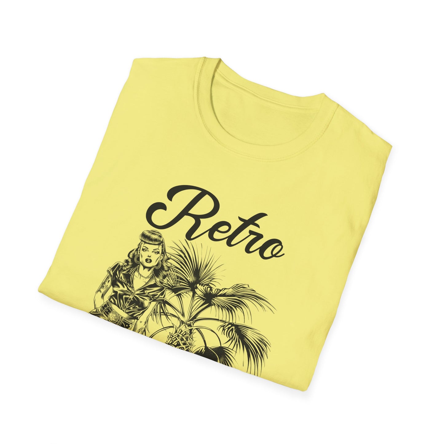 Retro T Shirt, Retro Design Shirt, Retro Art Tee Shirt, T-shirt with Retro Style