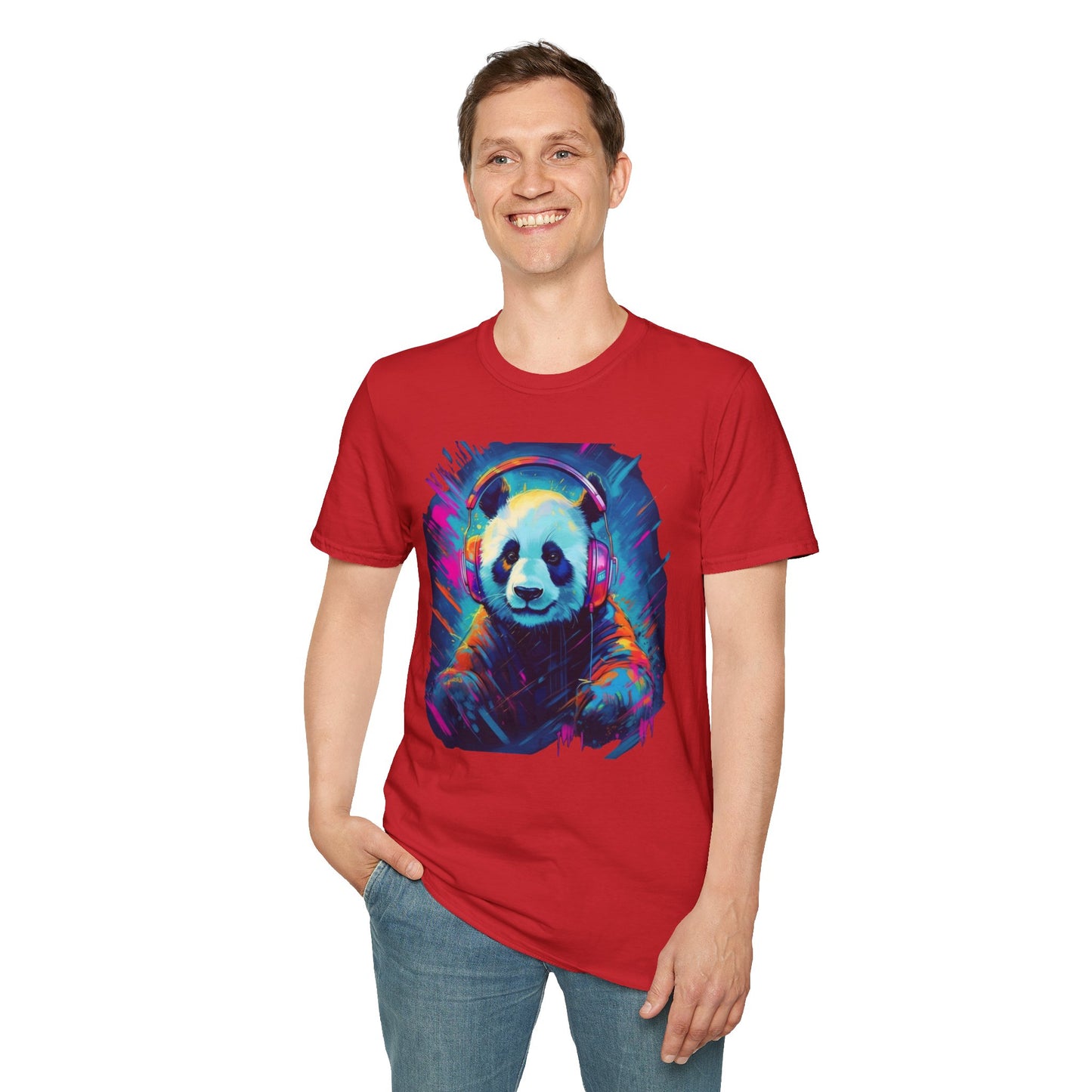 Animals Tees, Funny Animals Shirt, T Shirts with Funny Animals, T-Shirt with Panda, Panda Tees