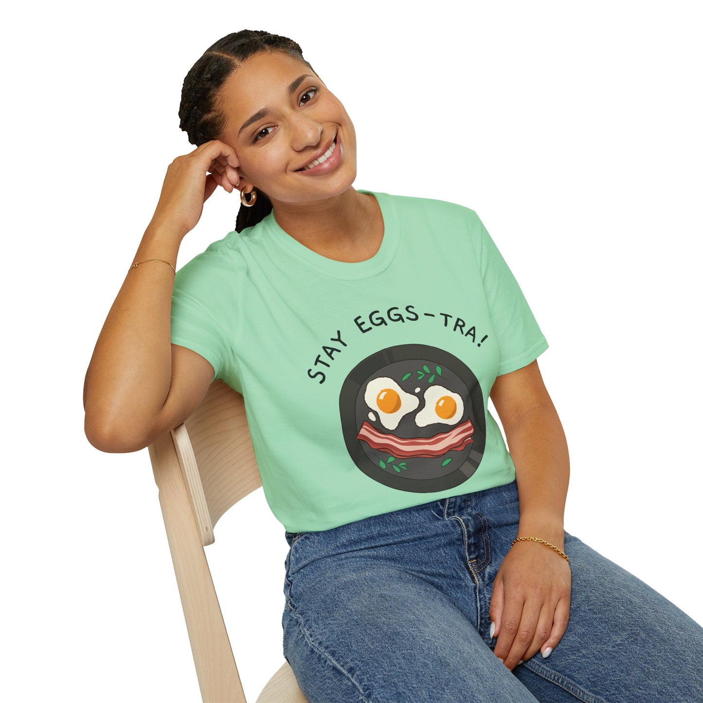 Food Tees, Funny Food T Shirts, Funny T Shirts, Bacon and Egg T Shirt, Egg and Bacon Shirt