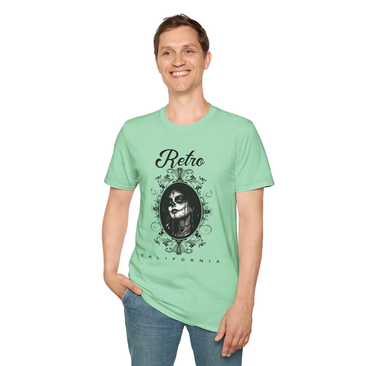 Retro T Shirt, Retro Design Shirt, Retro Art Tee Shirt, T-shirt with Retro Style
