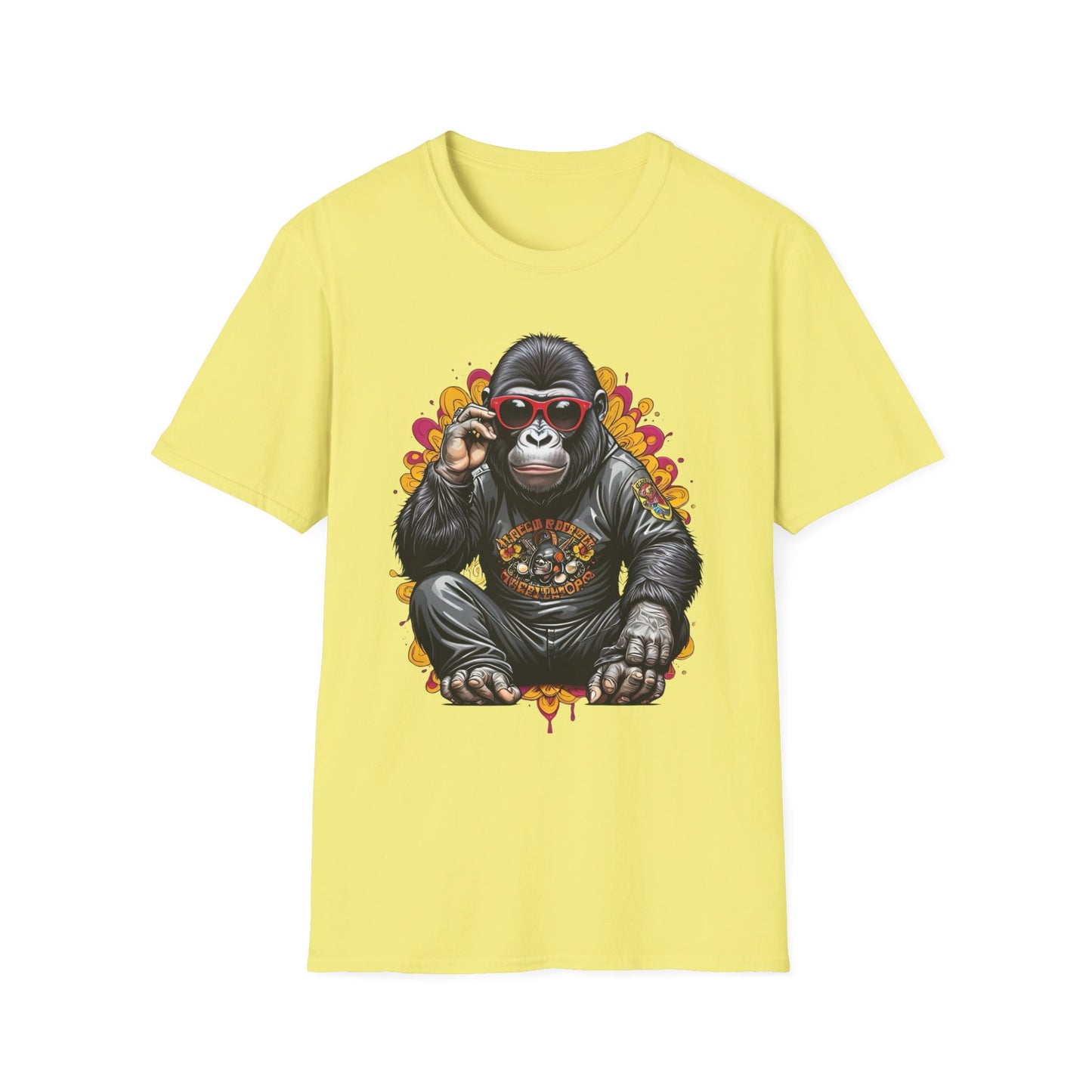 Animals Tees, Funny Animals Shirt, T Shirts with Funny Animals, T-Shirt with Gorilla, Monkey Tees