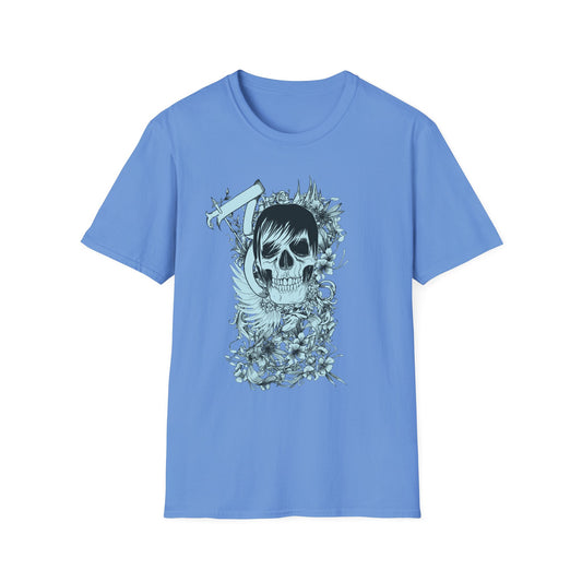 Skull T Shirt, Skull Design Shirt, Skull Art Tee Shirt, T-shirt with Skull 5