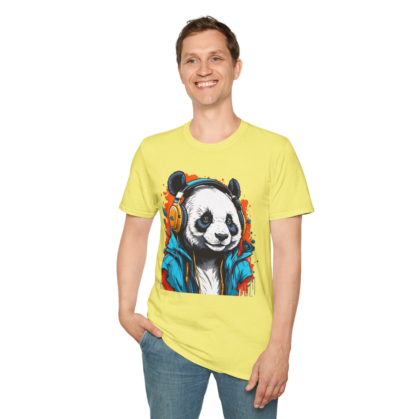 Animals Tees, Funny Animals Shirt, T Shirts with Funny Animals, T-Shirt with Panda, Panda Tees