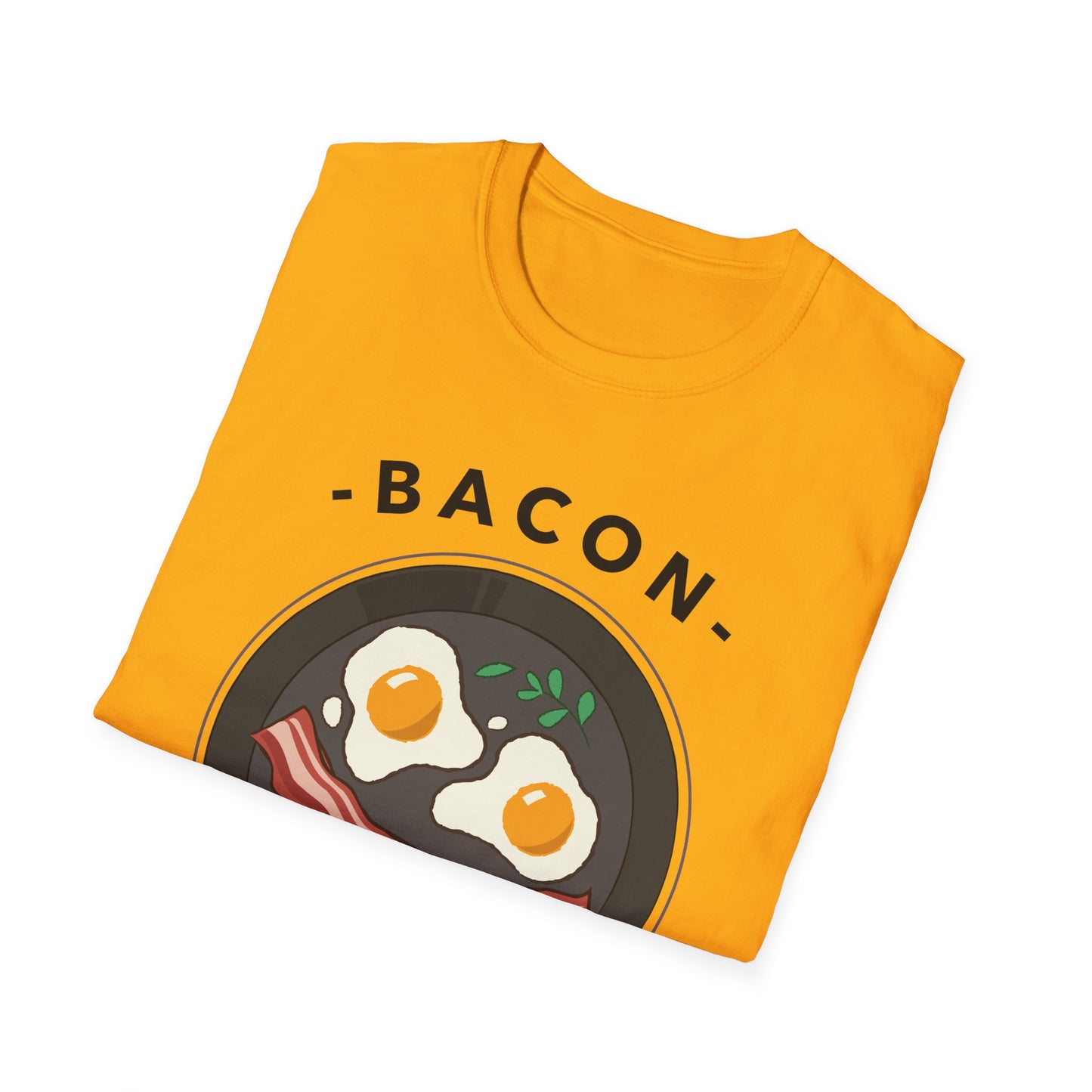 Food Tees, Funny Food T Shirts, Funny T Shirts, Bacon and Egg T Shirt, Egg and Bacon Shirt
