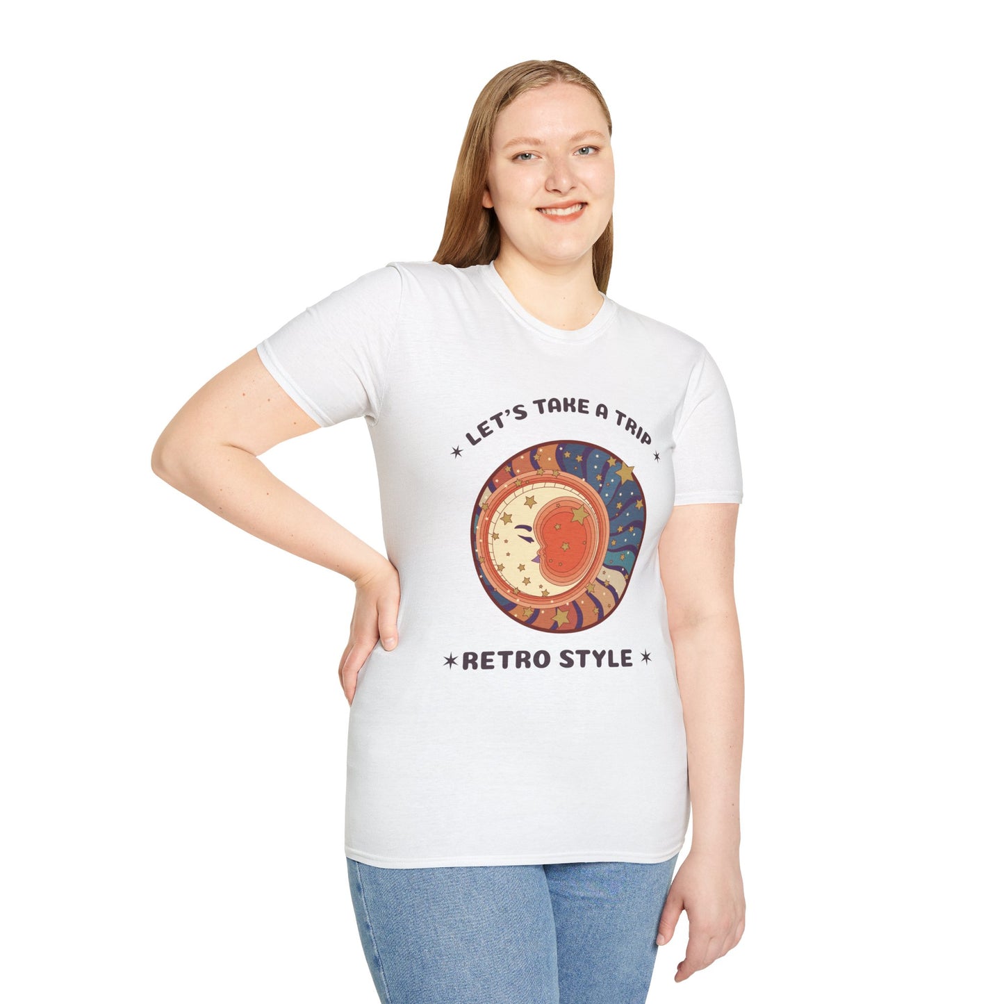 Retro T Shirt, Retro Design Shirt, Retro Art Tee Shirt, T-shirt with Retro Style