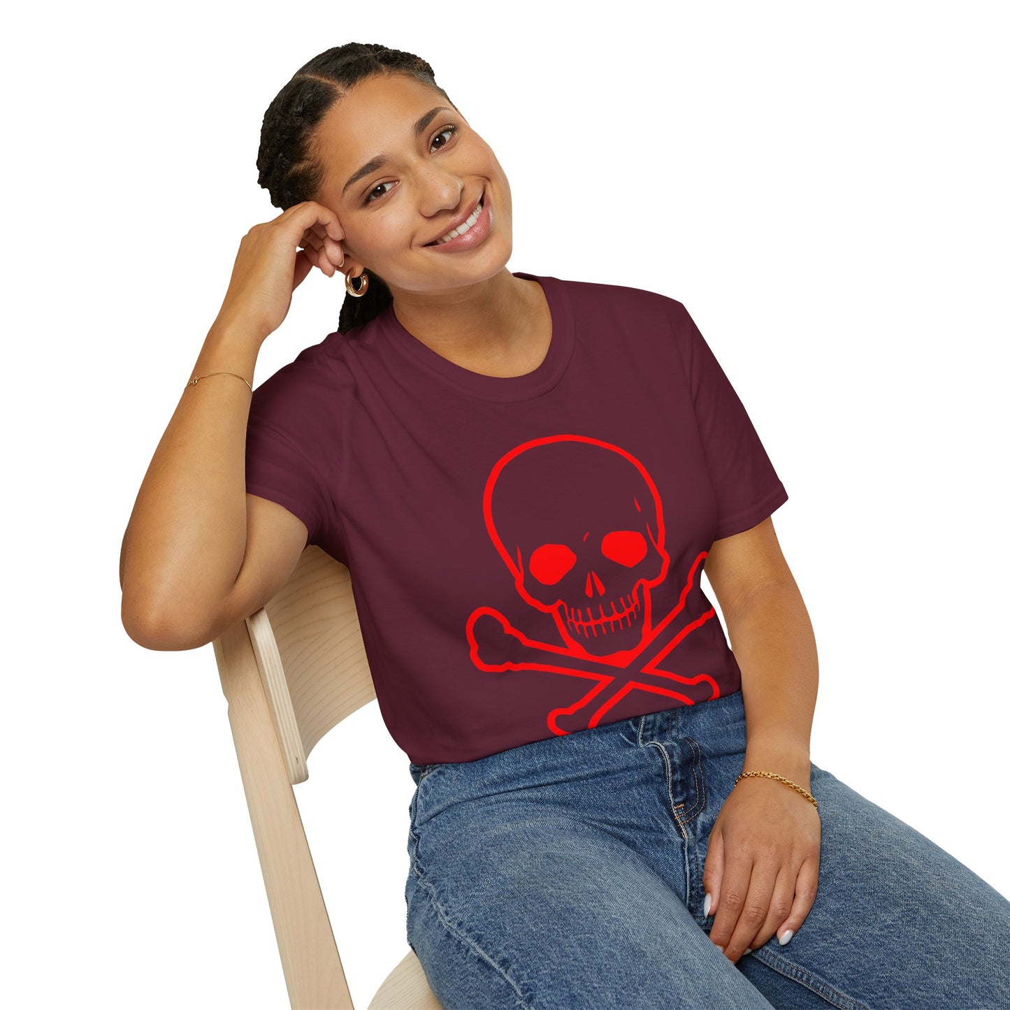 Skull T Shirt, Skull Design Shirt, Skull Art Tee Shirt, T-shirt with Skull 7