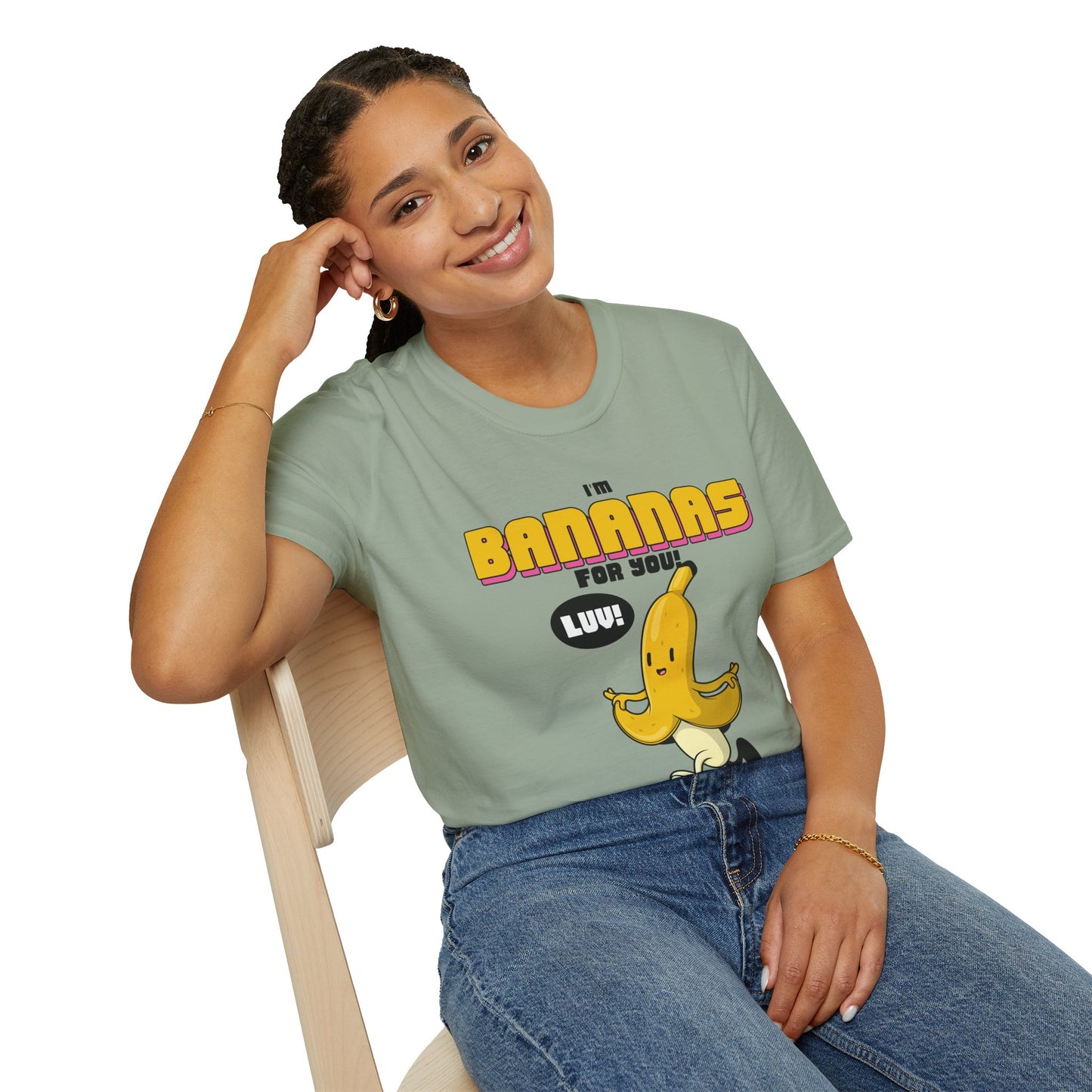 Food Tees, Funny Food T Shirts, Funny T Shirts, Shirt with Banana, Banana T Shirt, Funny Banana Shirt
