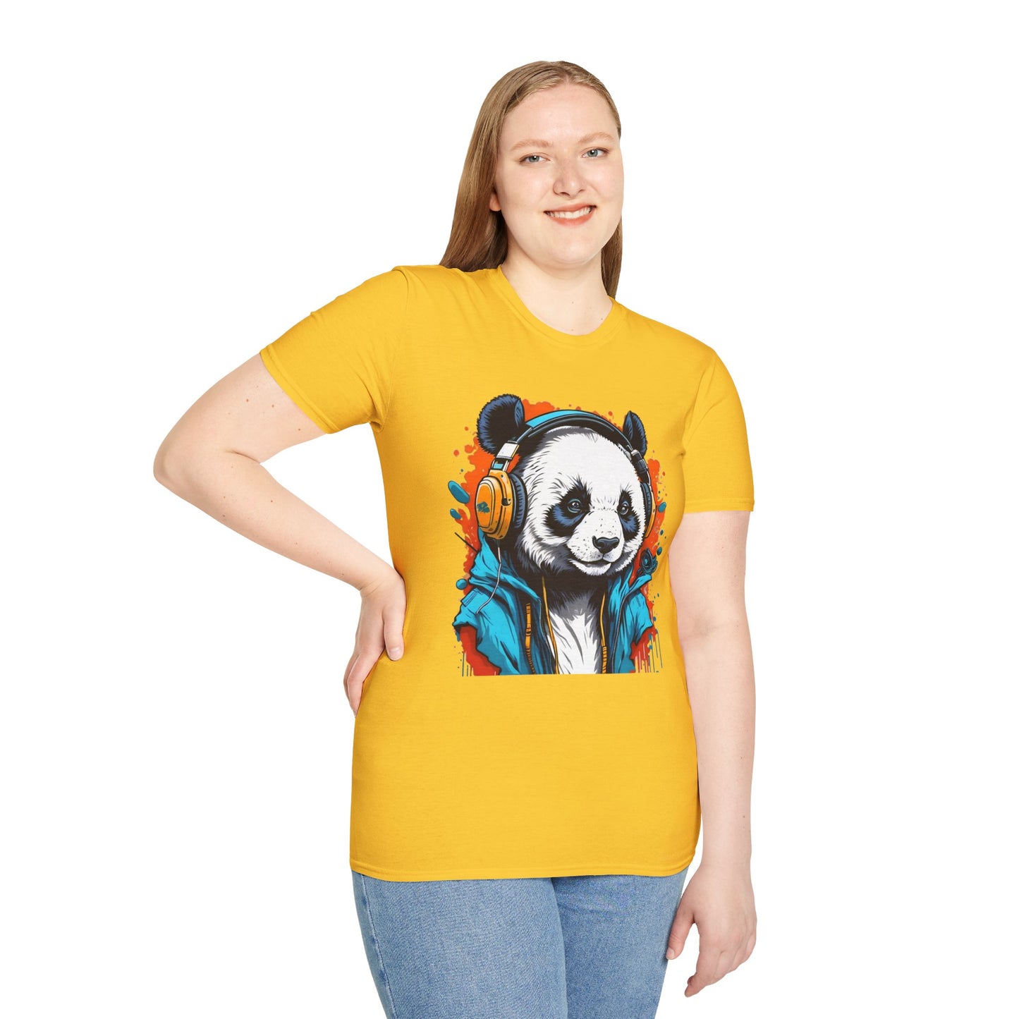 Animals Tees, Funny Animals Shirt, T Shirts with Funny Animals, T-Shirt with Panda, Panda Tees