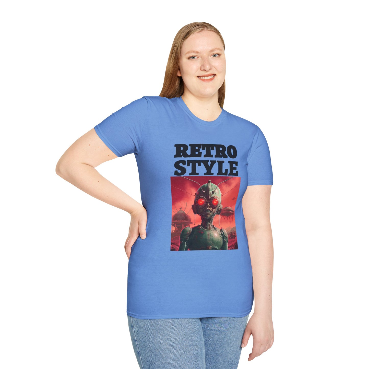 Retro T Shirt, Retro Design Shirt, Retro Art Tee Shirt, T-shirt with Retro Style
