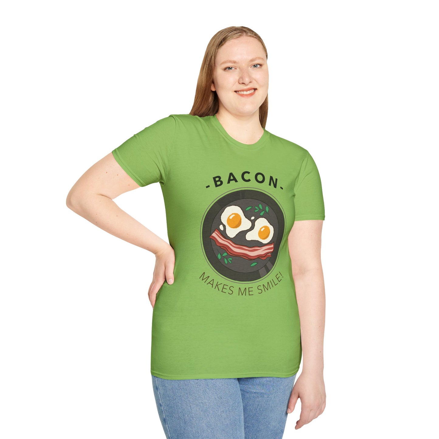 Food Tees, Funny Food T Shirts, Funny T Shirts, Bacon and Egg T Shirt, Egg and Bacon Shirt