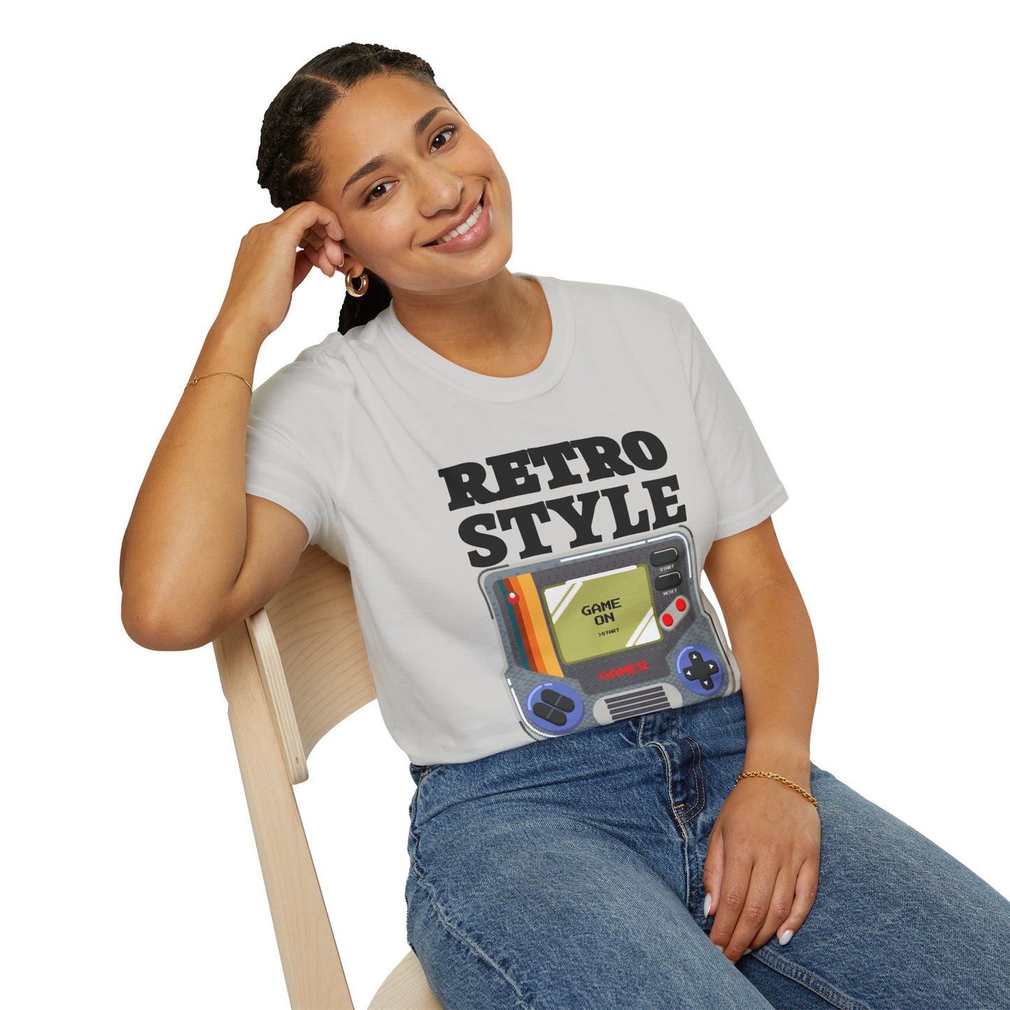Retro T Shirt, Retro Design Shirt, Retro Art Tee Shirt, T-shirt with Retro Style