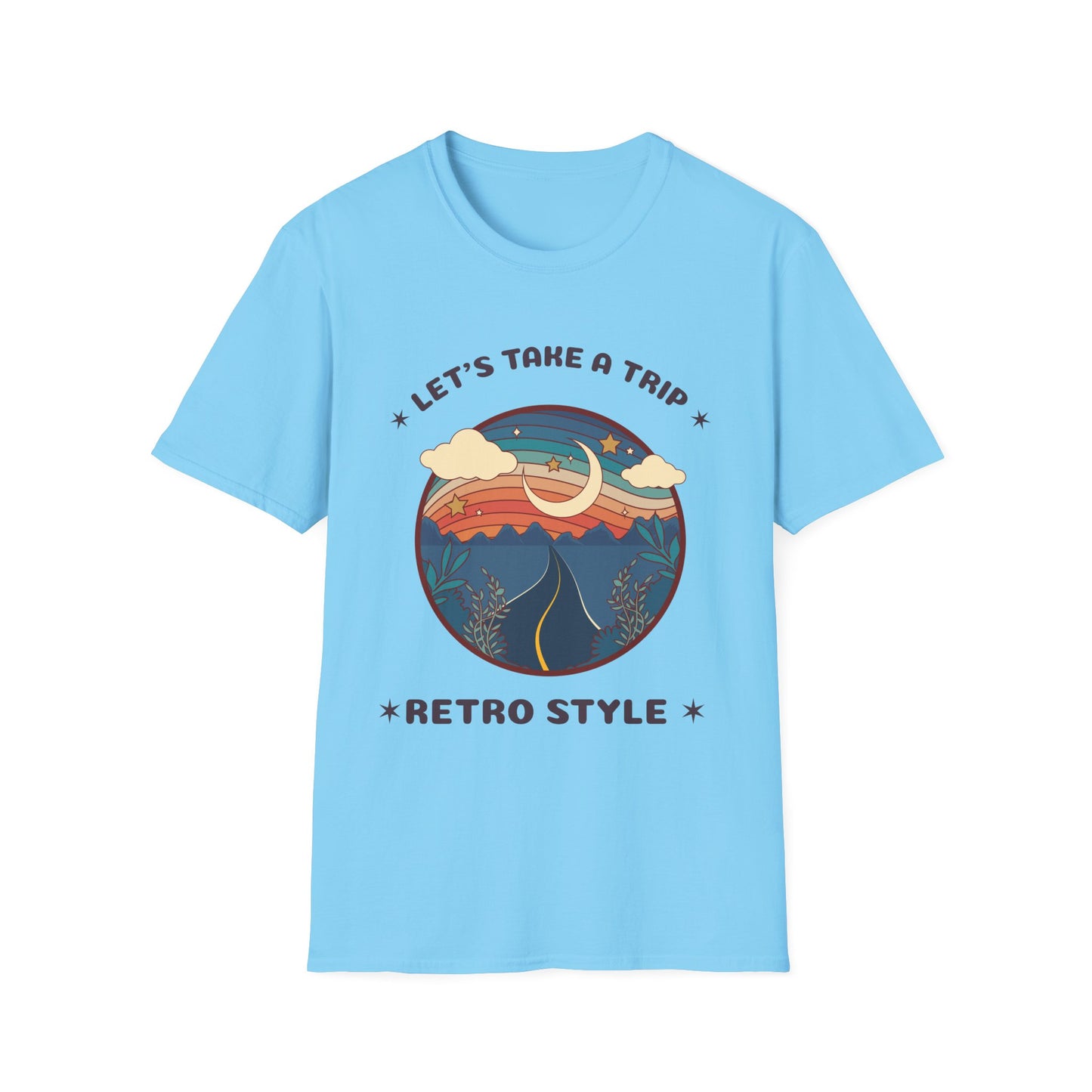 Retro T Shirt, Retro Design Shirt, Retro Art Tee Shirt, T-shirt with Retro Style