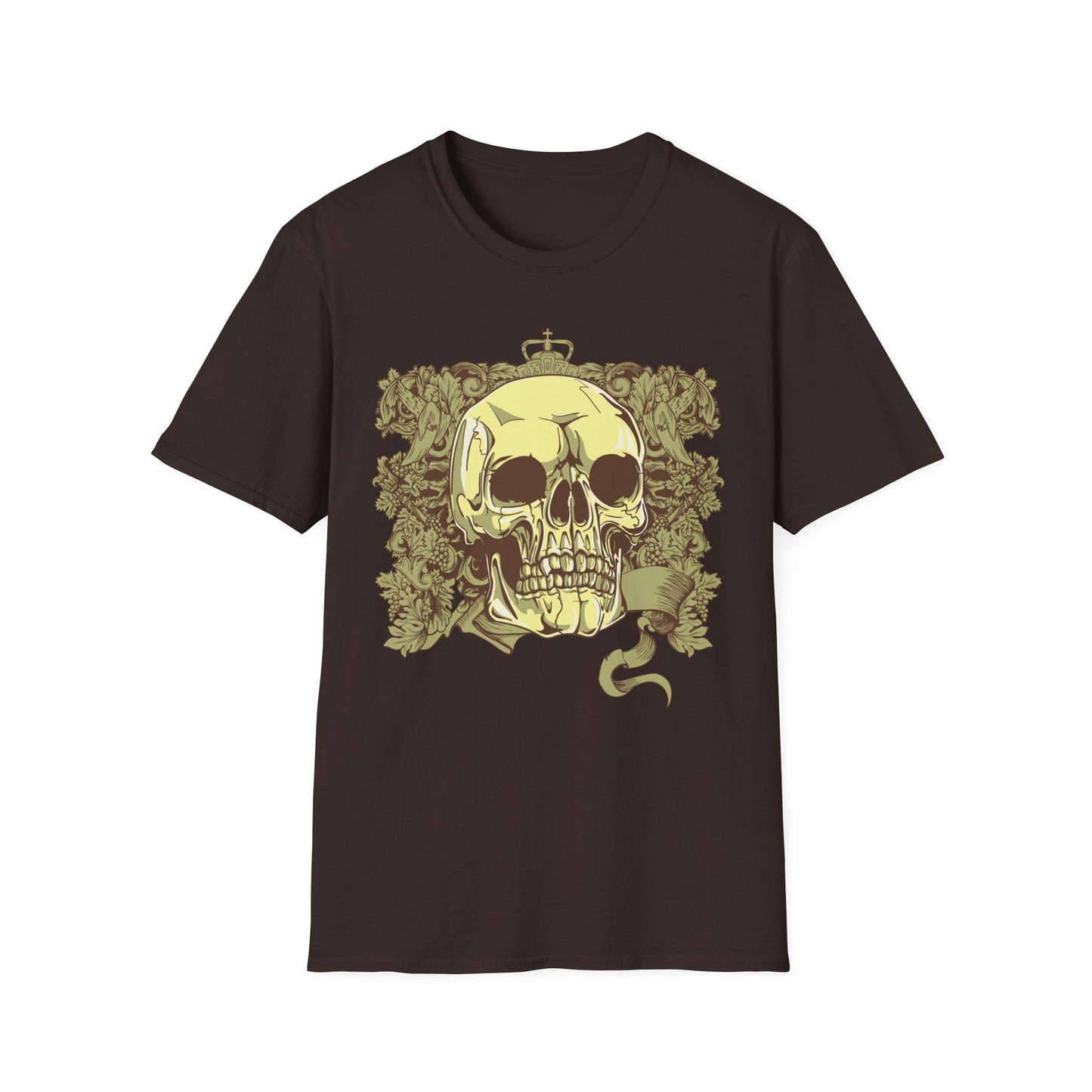 Skull T Shirt, Skull Design Shirt, Skull Art Tee Shirt, T-shirt with Skull 2