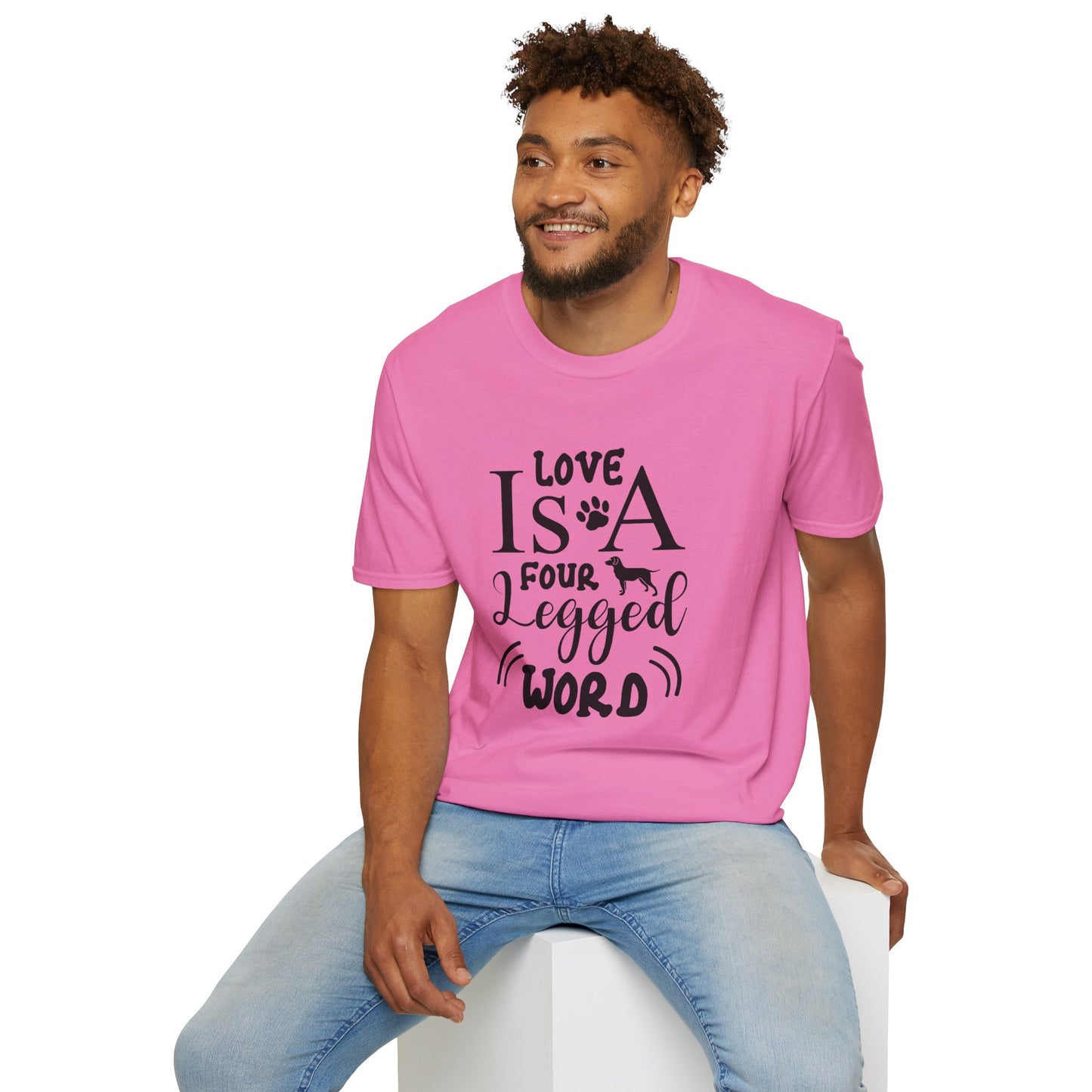 Dog Slogan T Shirts With Funny Quotes Unisex Tee Gildan Softstyle 64000 100 Percent Ring Spun Cotton
